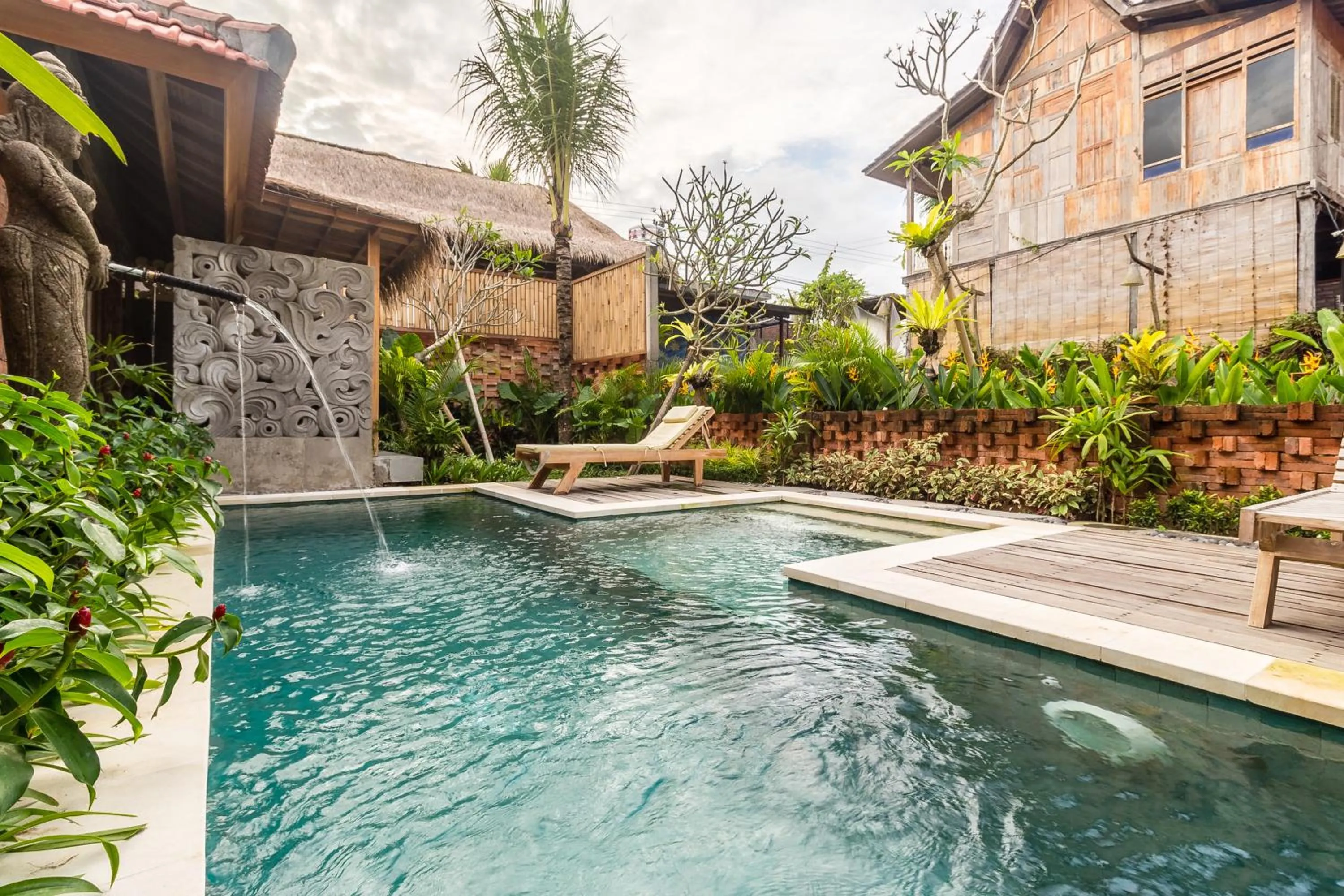 Swimming pool in Bije Suite Villa Ubud