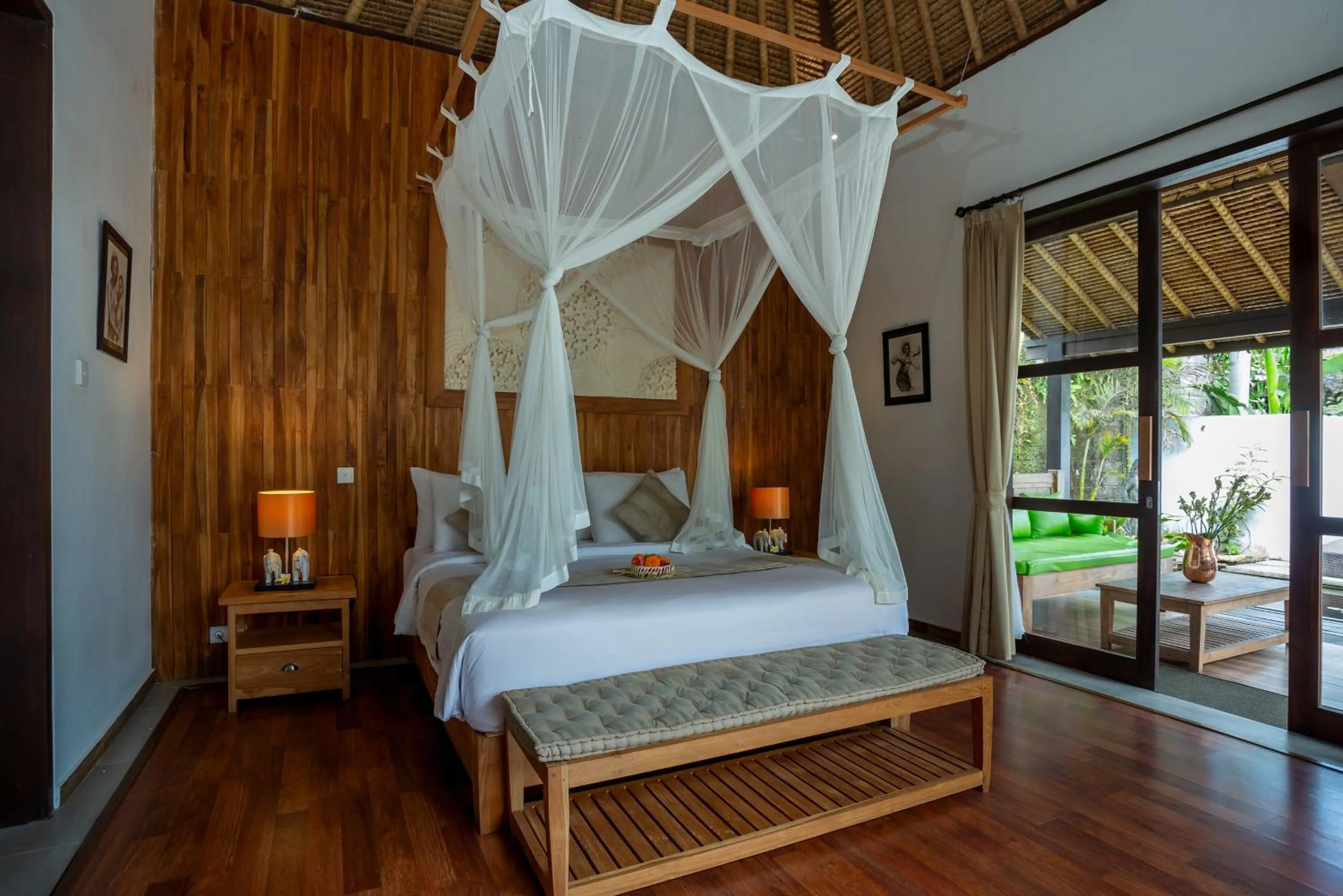 Bedroom, Bed in Bije Suite Villa Ubud