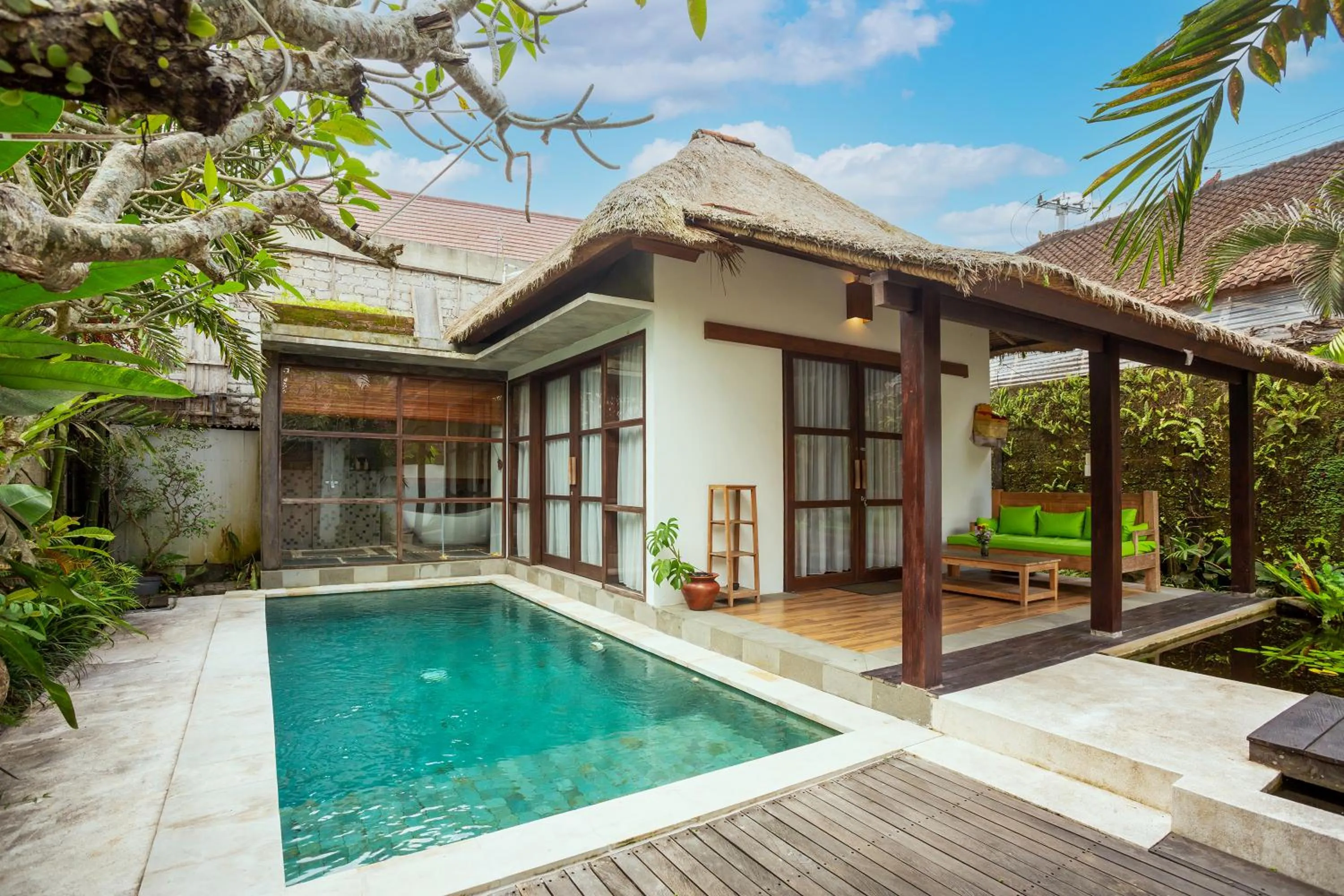 Property building in Bije Suite Villa Ubud