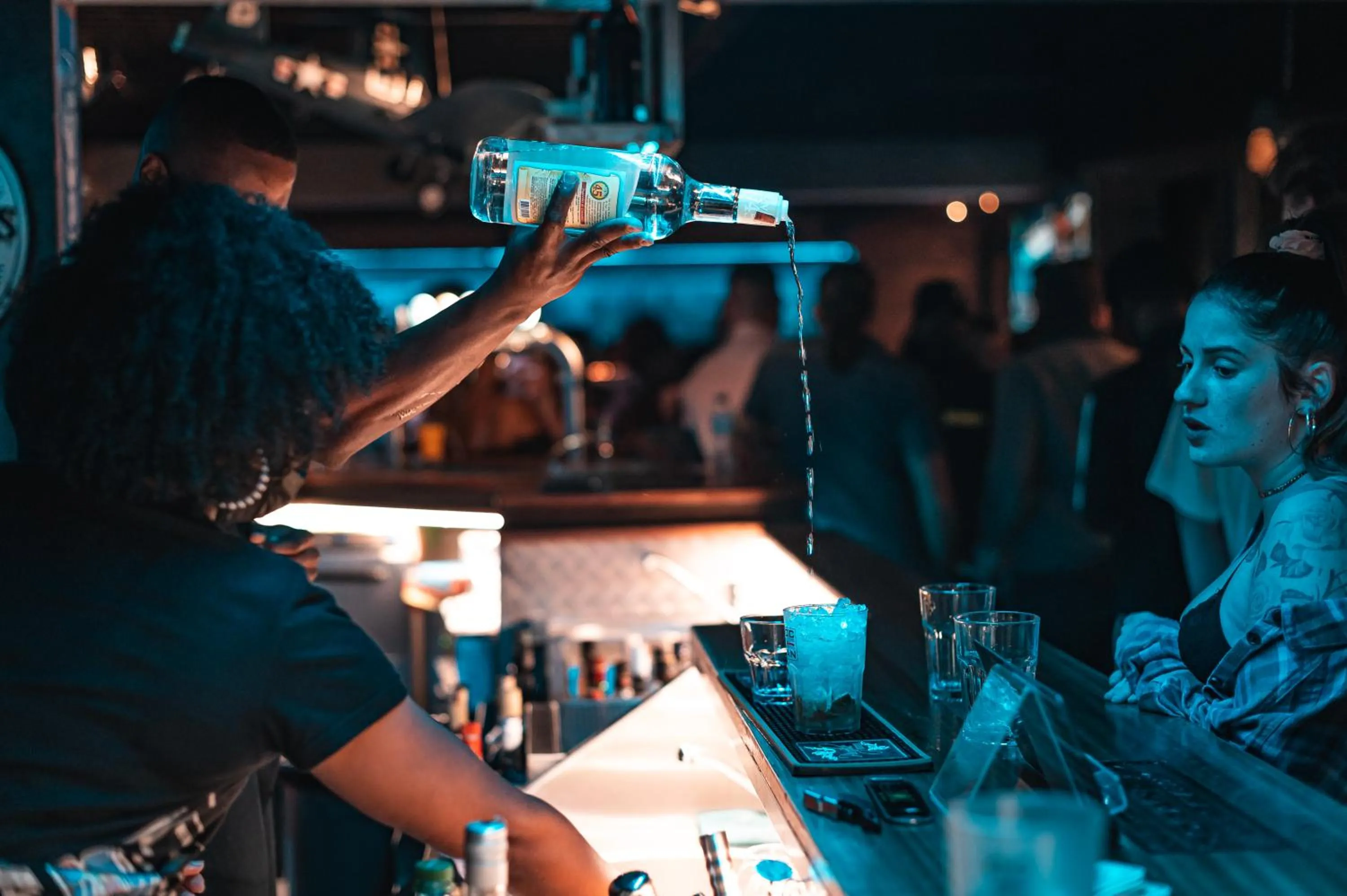 Lounge or bar in Ocean Suites