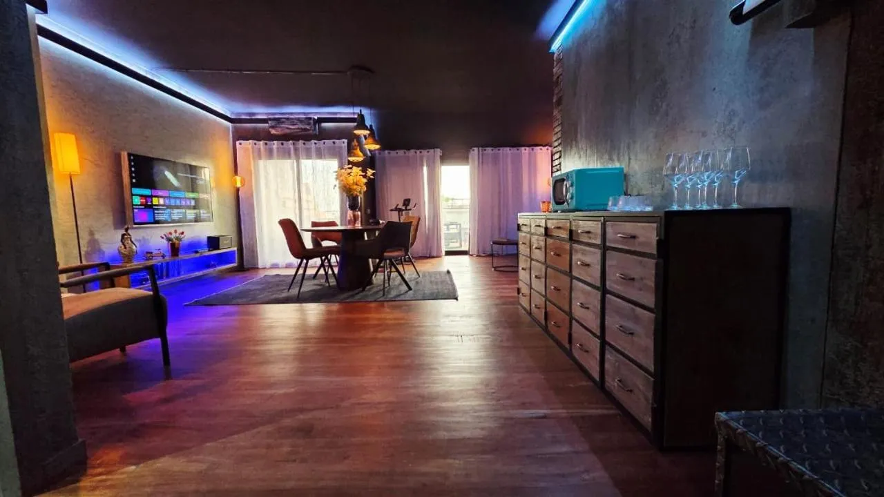 Living room in Ocean Suites