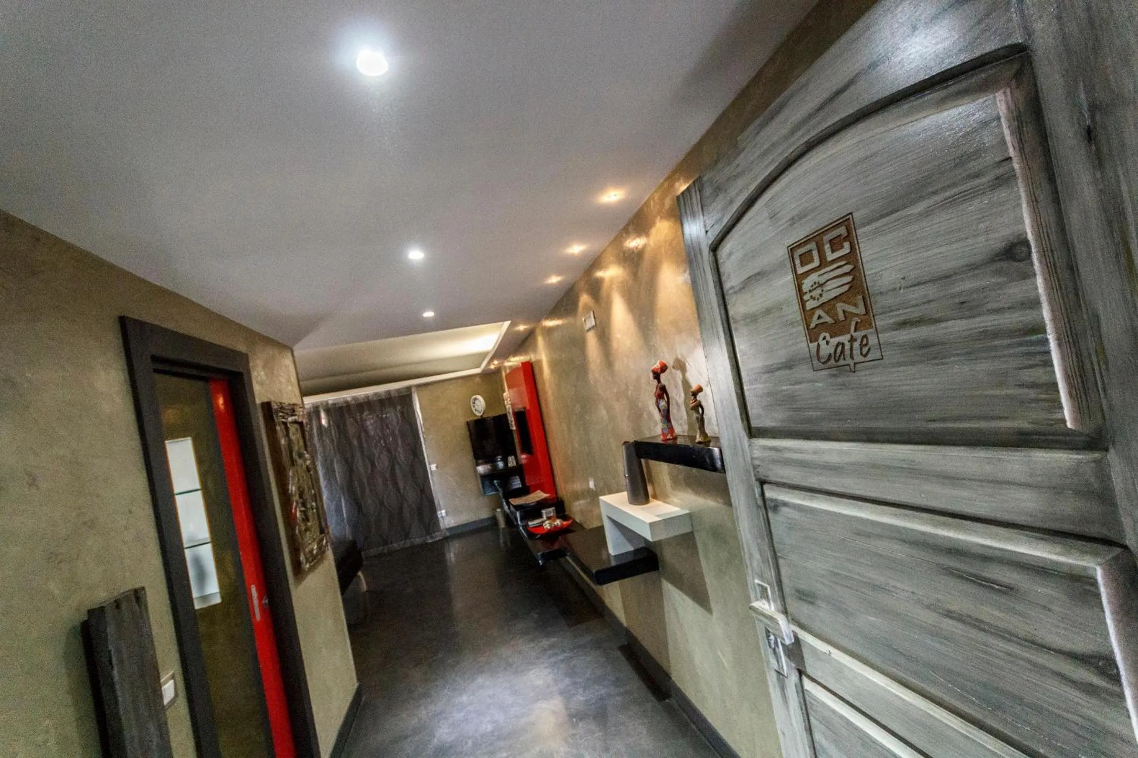 Property logo or sign, Bed in Ocean Suites