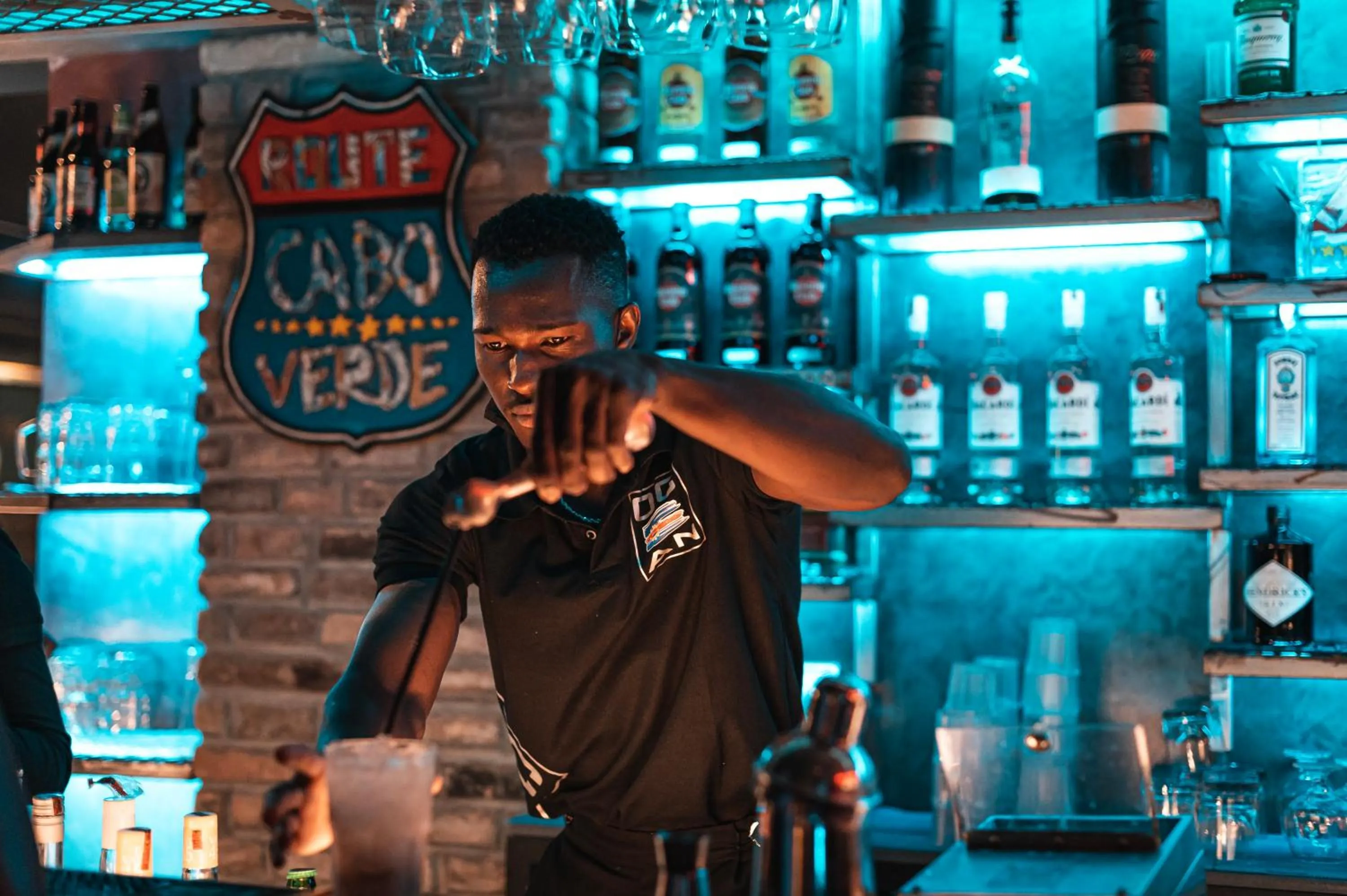 Lounge or bar in Ocean Suites