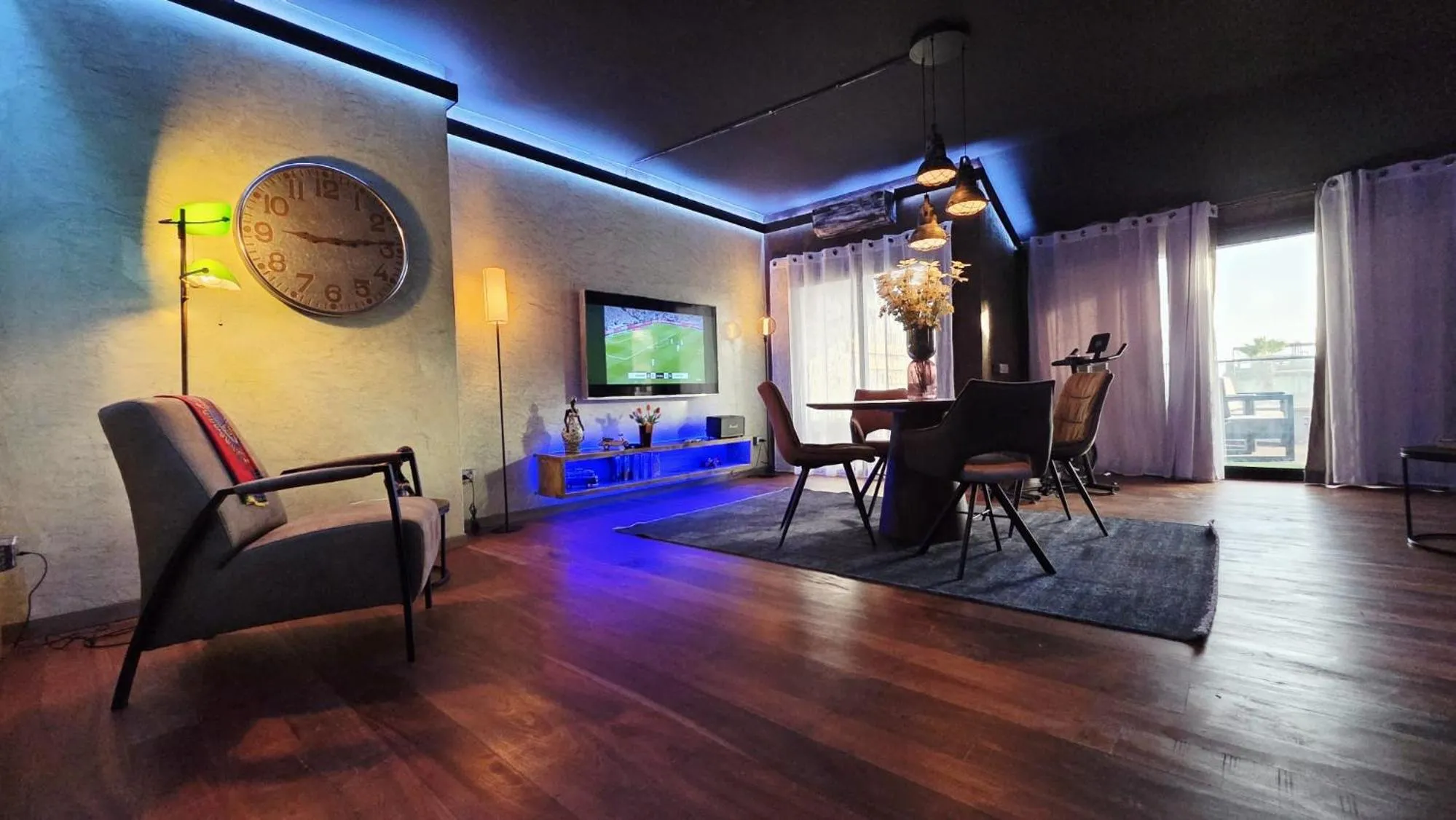 Living room in Ocean Suites