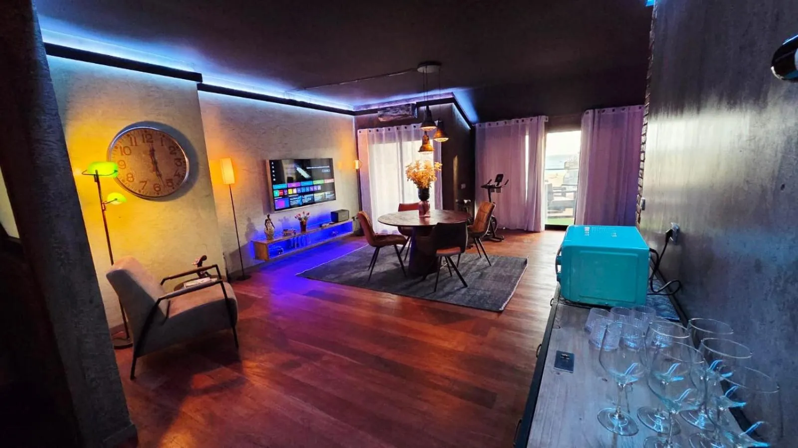 Living room in Ocean Suites