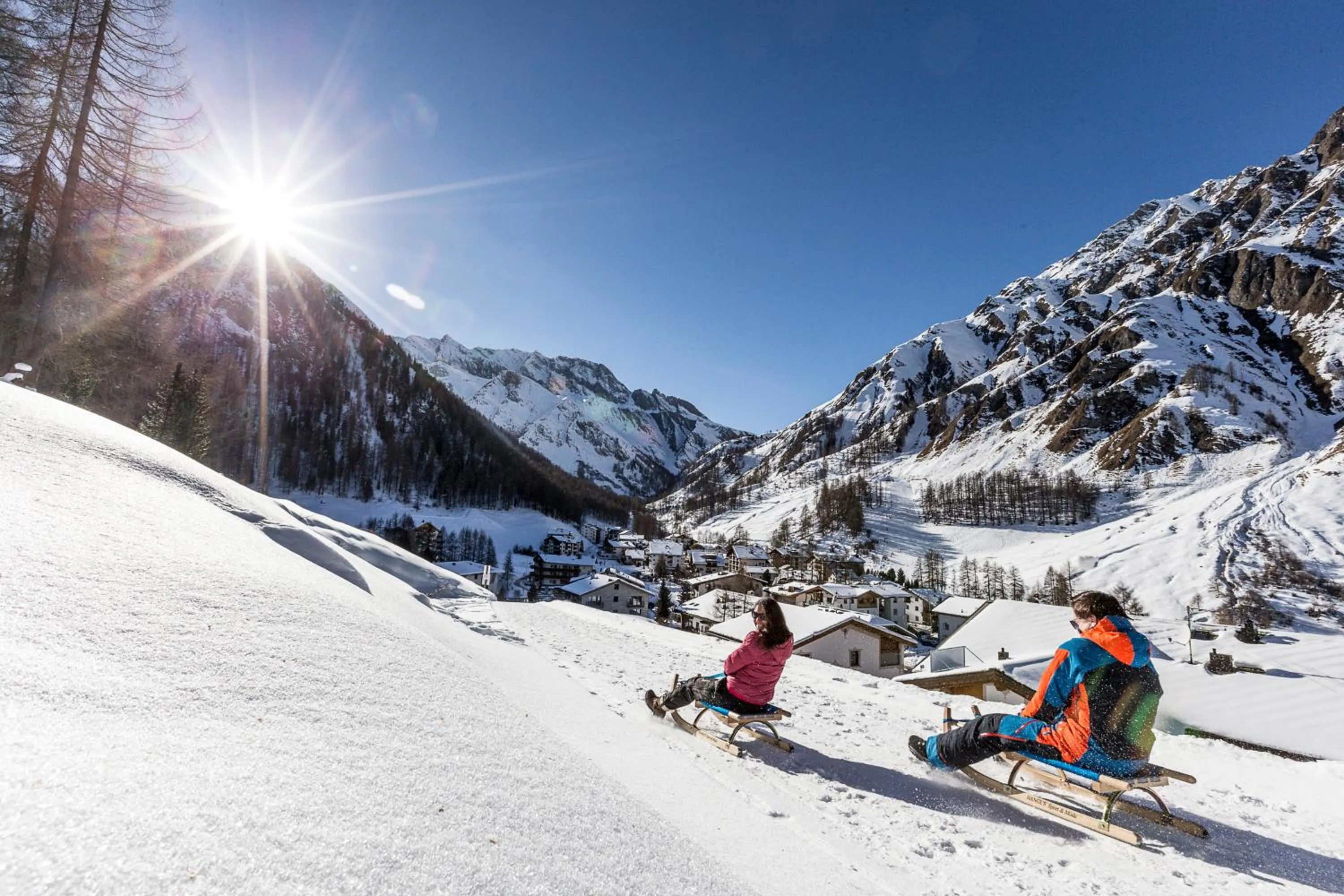 Winter in Samnaunerhof Vital-Hotel