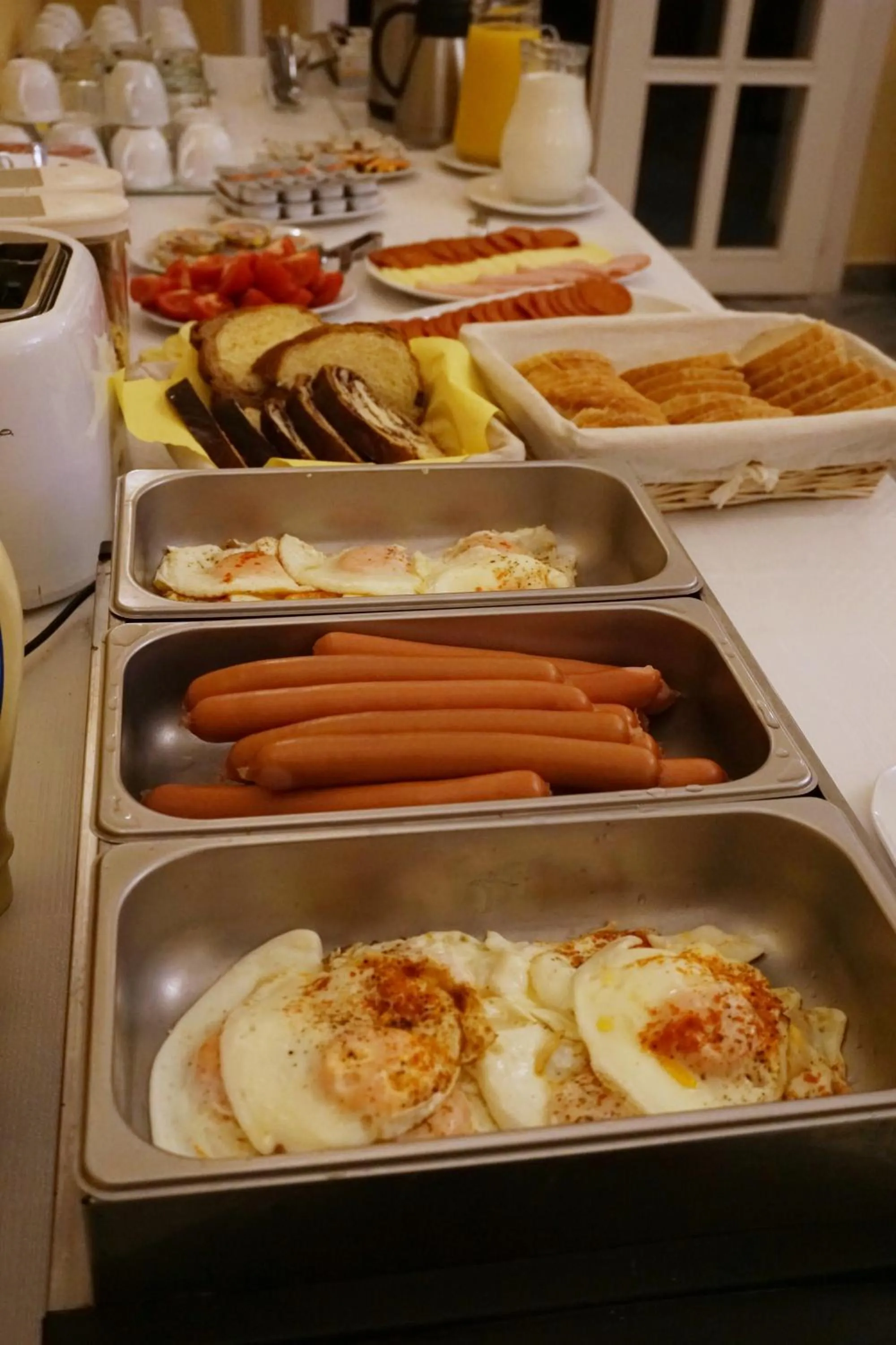 Buffet breakfast in Anna Panzió & Wellness Siófok