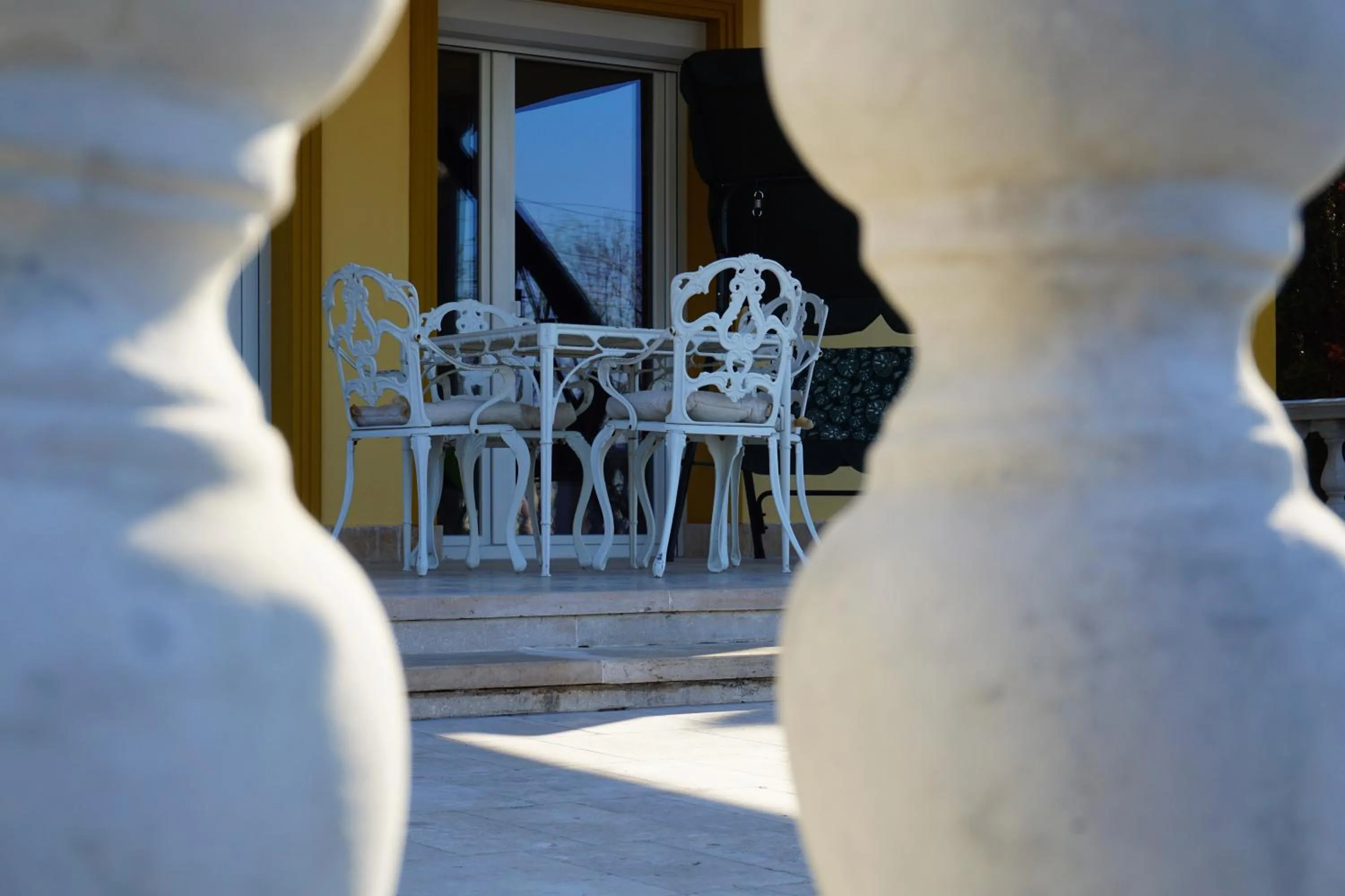 Balcony/Terrace in Anna Panzió & Wellness Siófok