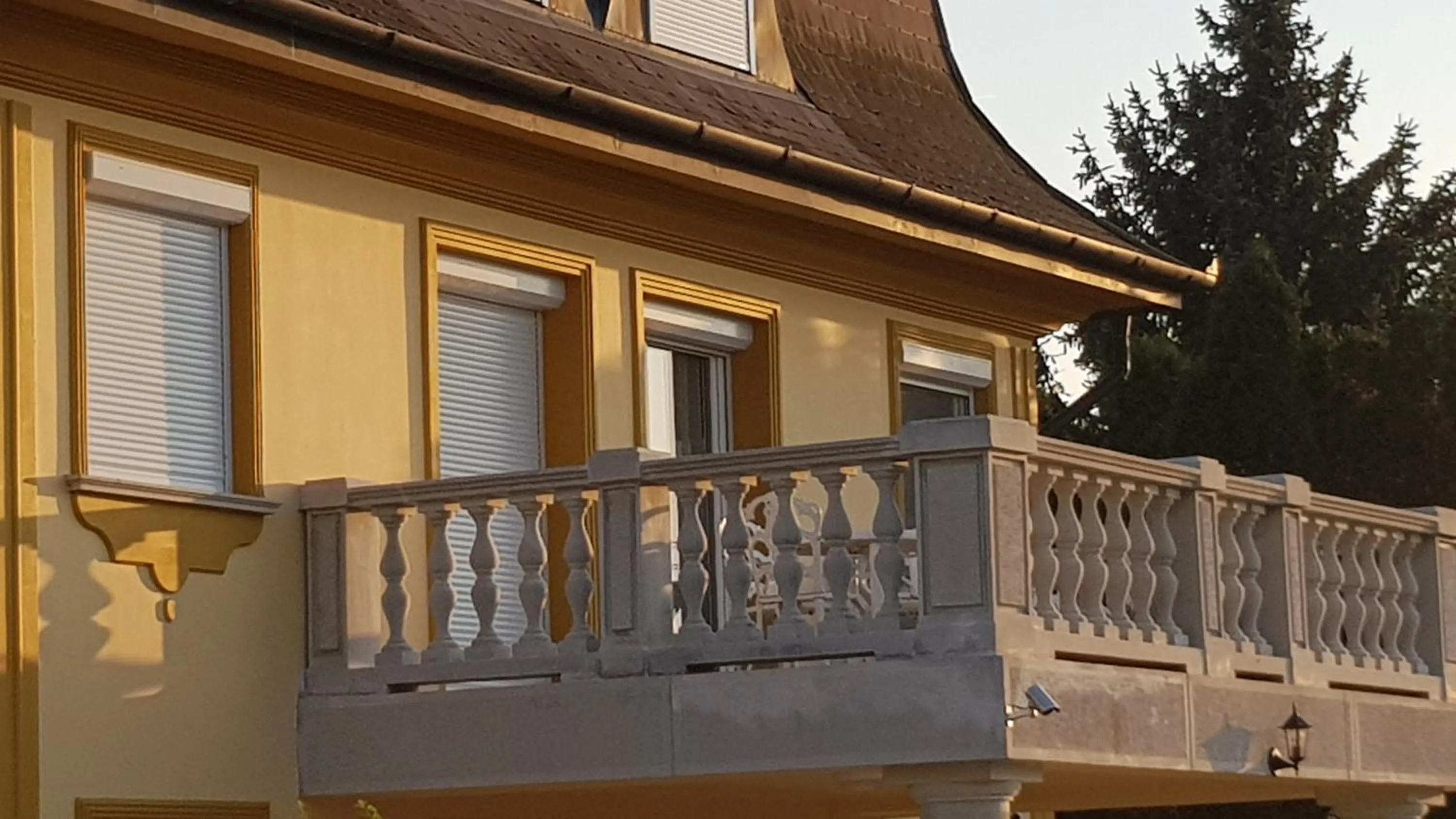 Balcony/Terrace in Anna Panzió & Wellness Siófok
