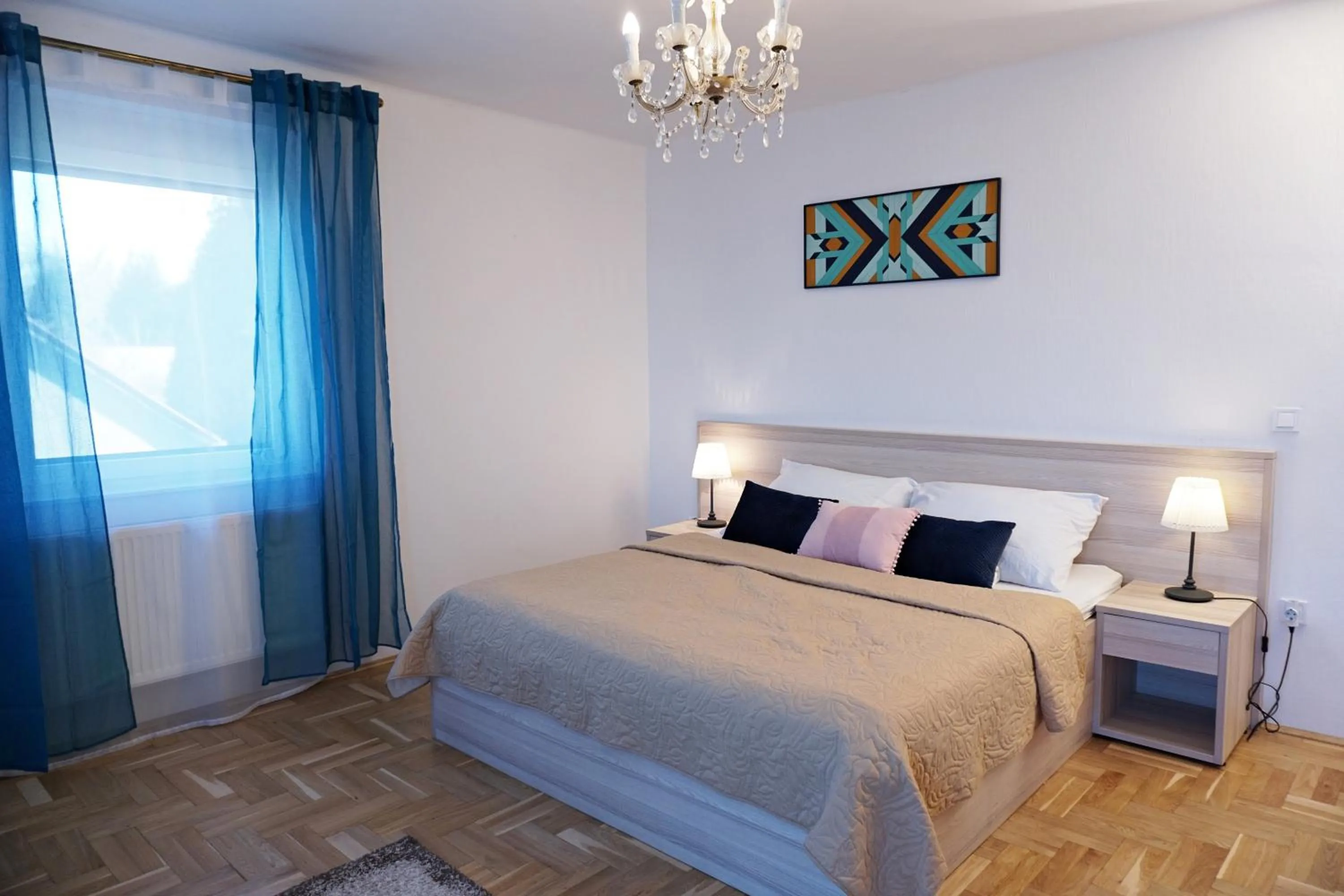 Bed in Anna Panzió & Wellness Siófok