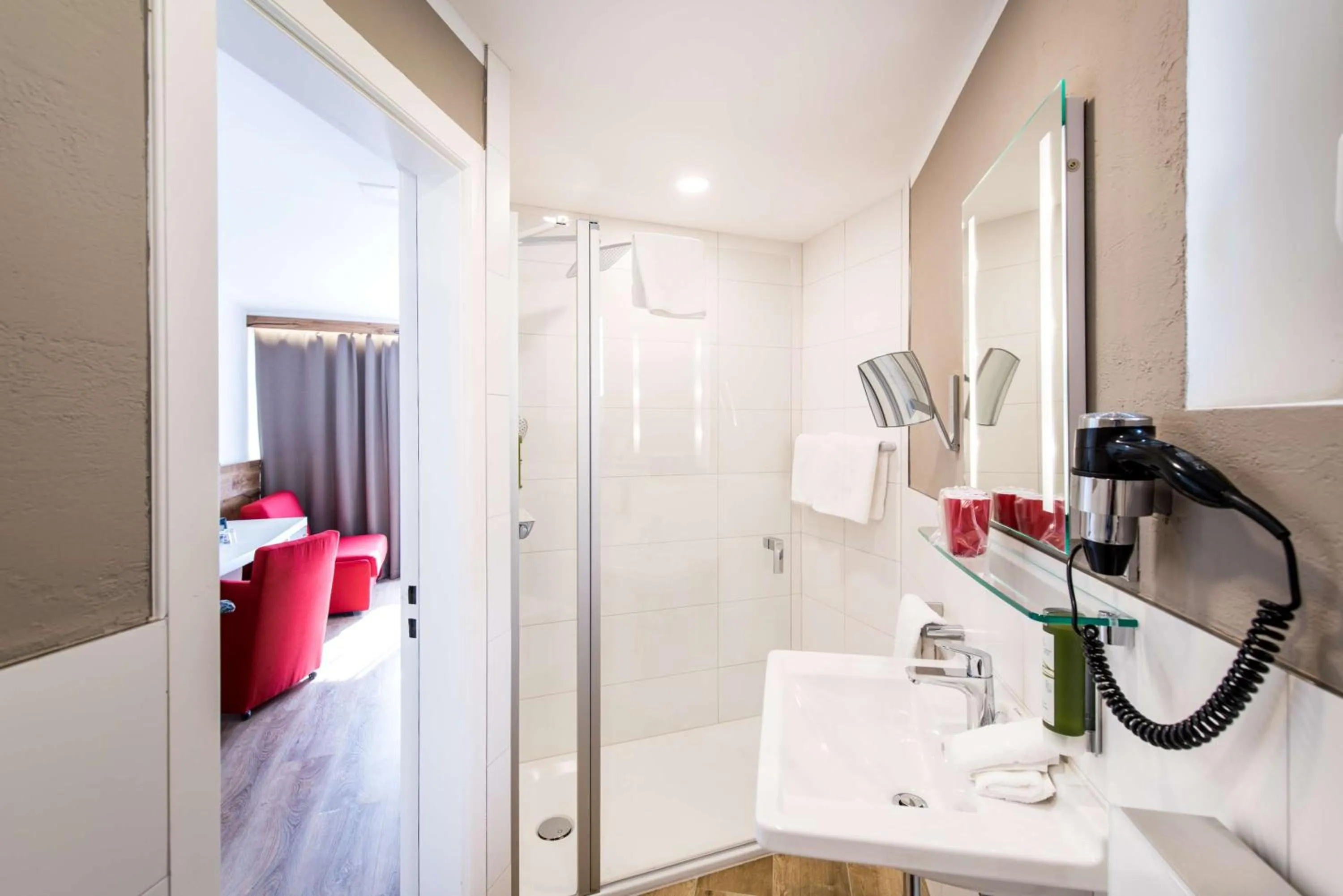 Bathroom in Hotel Butterfly