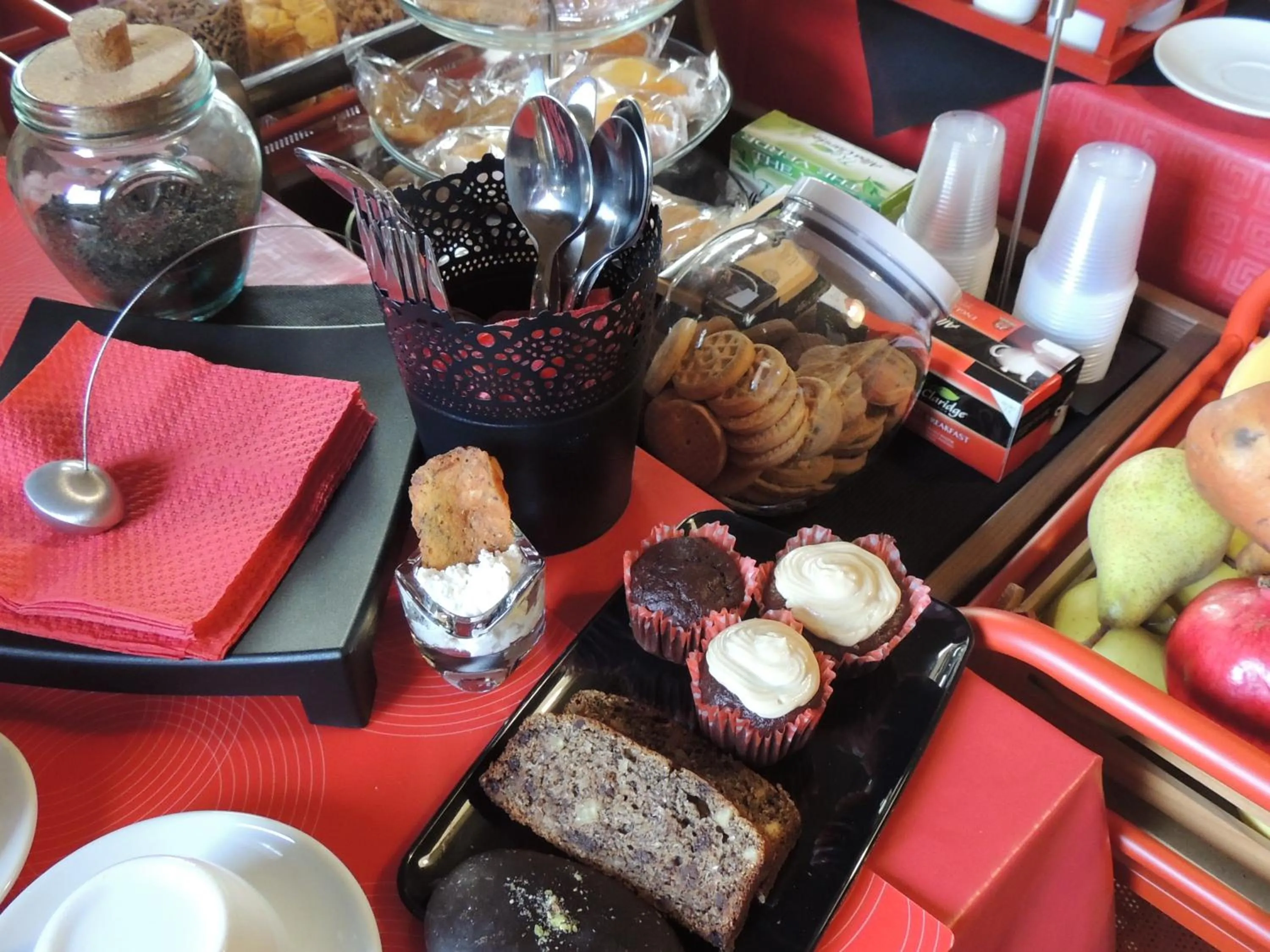 Italian breakfast in B&B il rosso e il nero