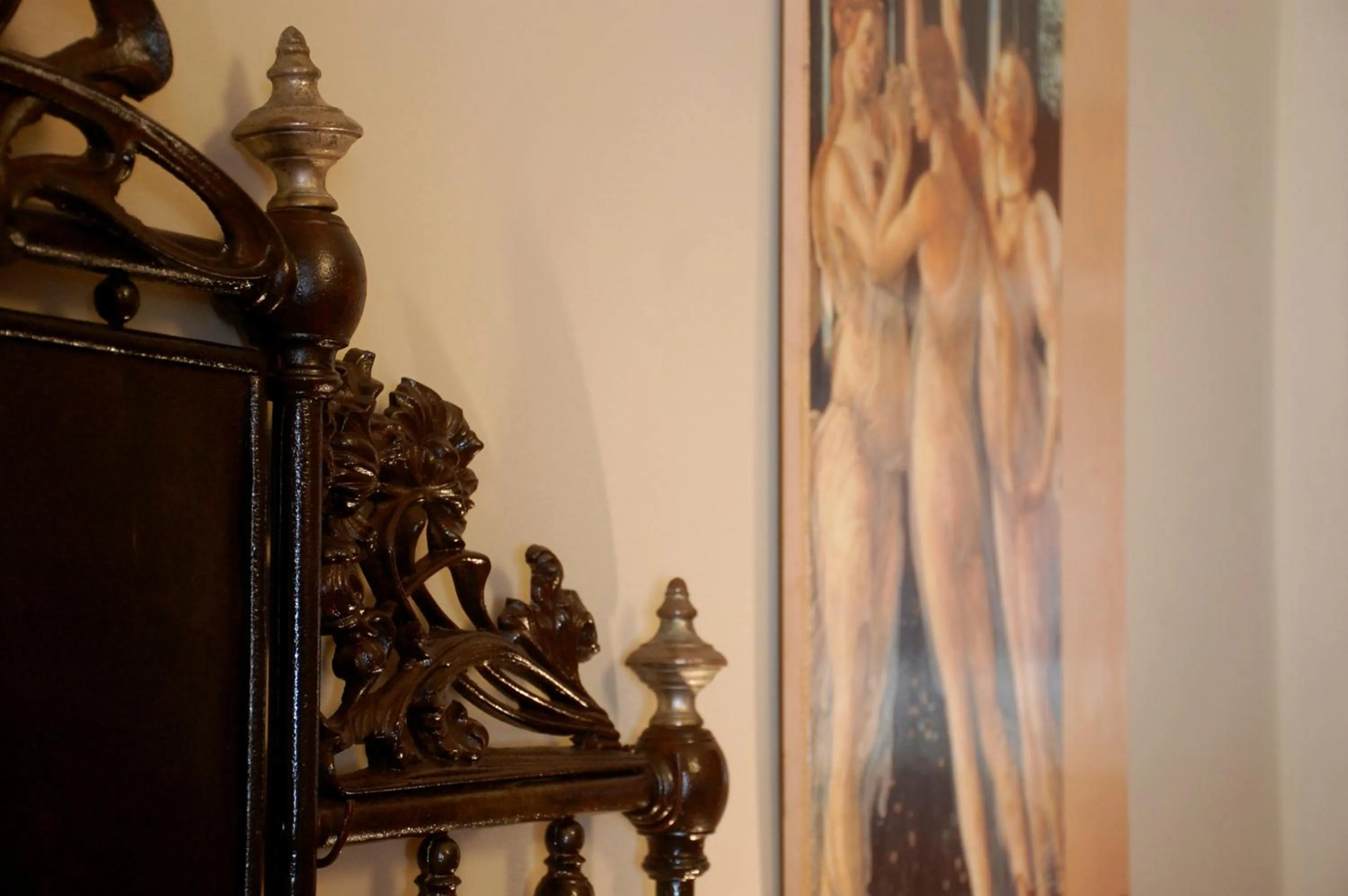 Bedroom in B&B il rosso e il nero