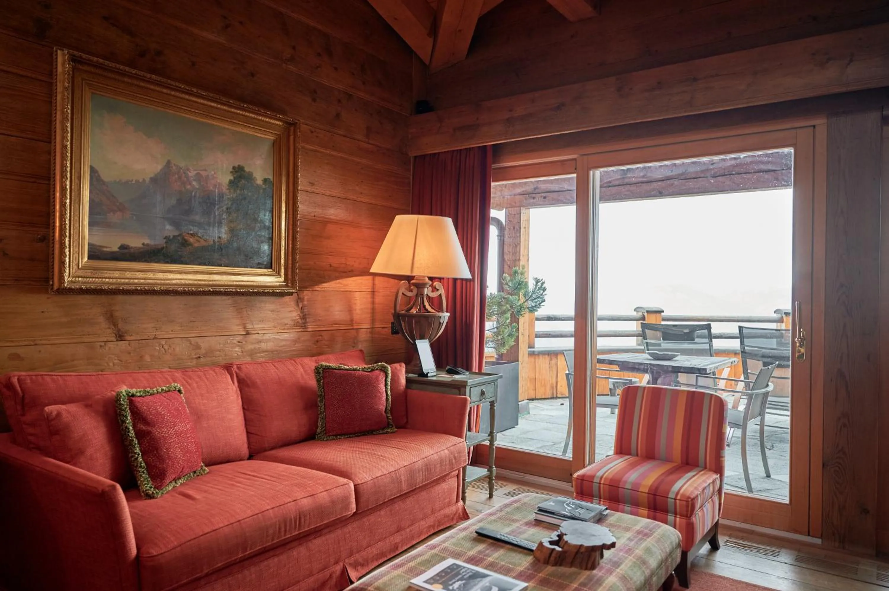 Living room in LeCrans