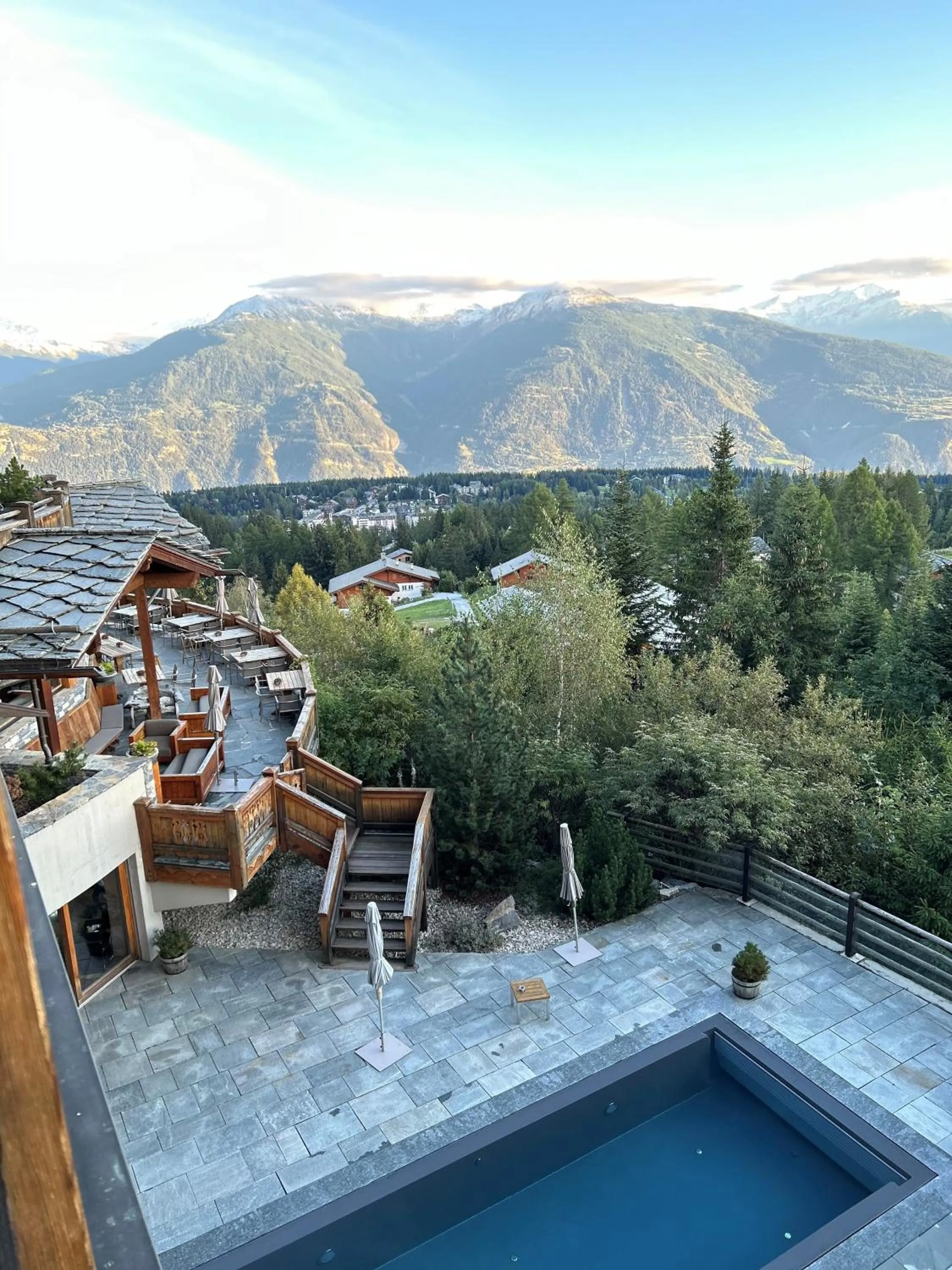 View (from property/room) in LeCrans