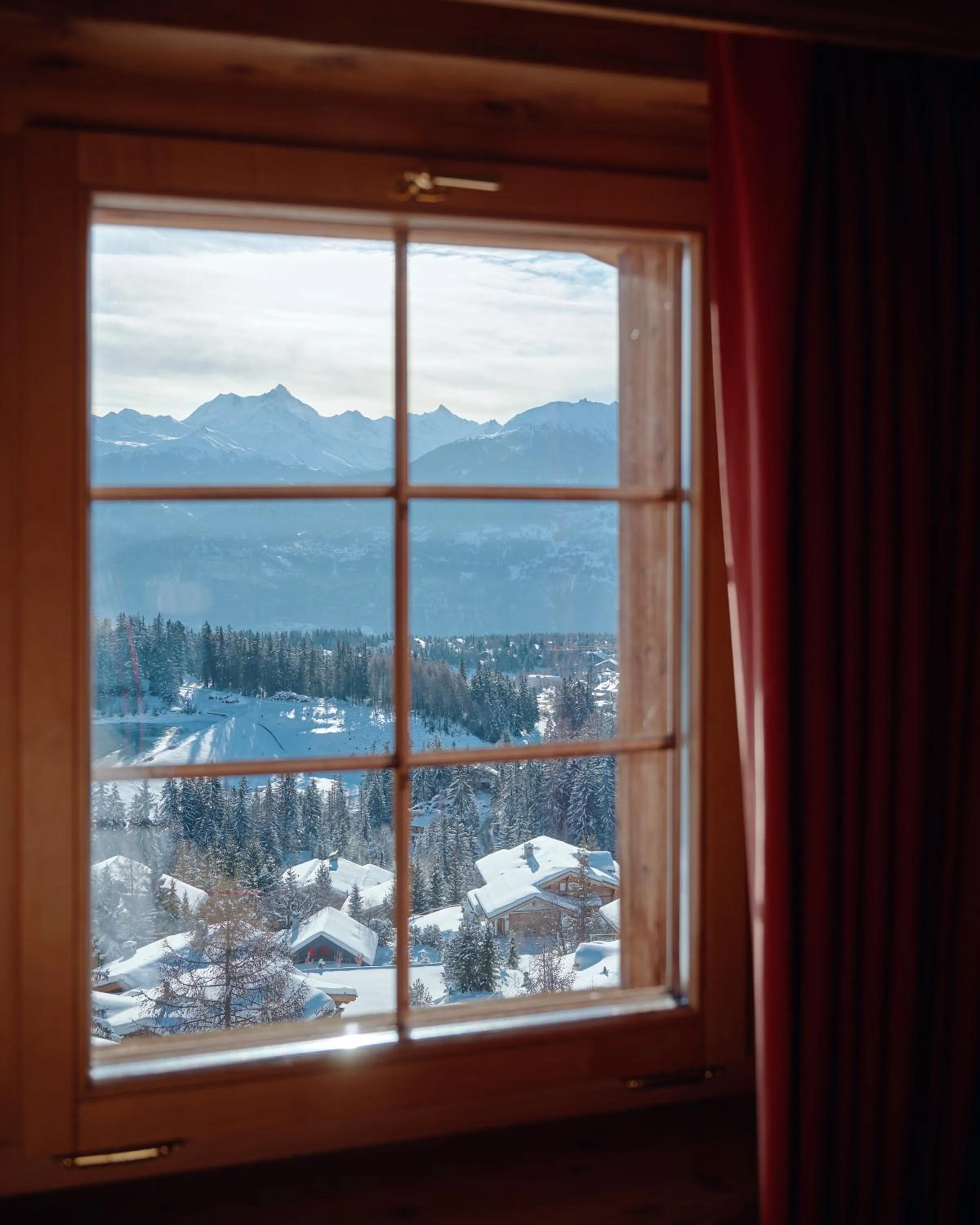 Natural landscape in LeCrans