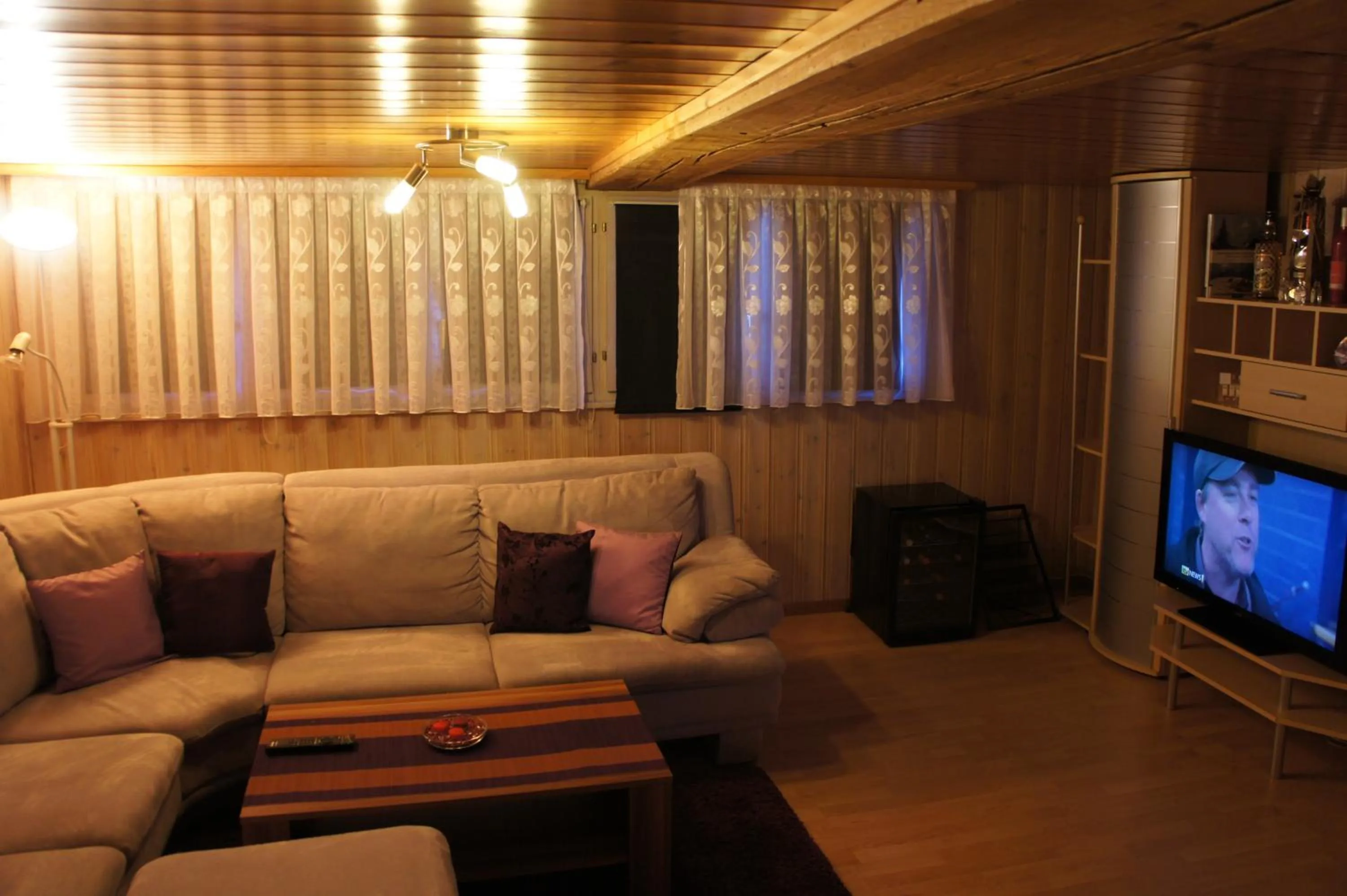 Living room in Petit Helvetia Budget Hotel