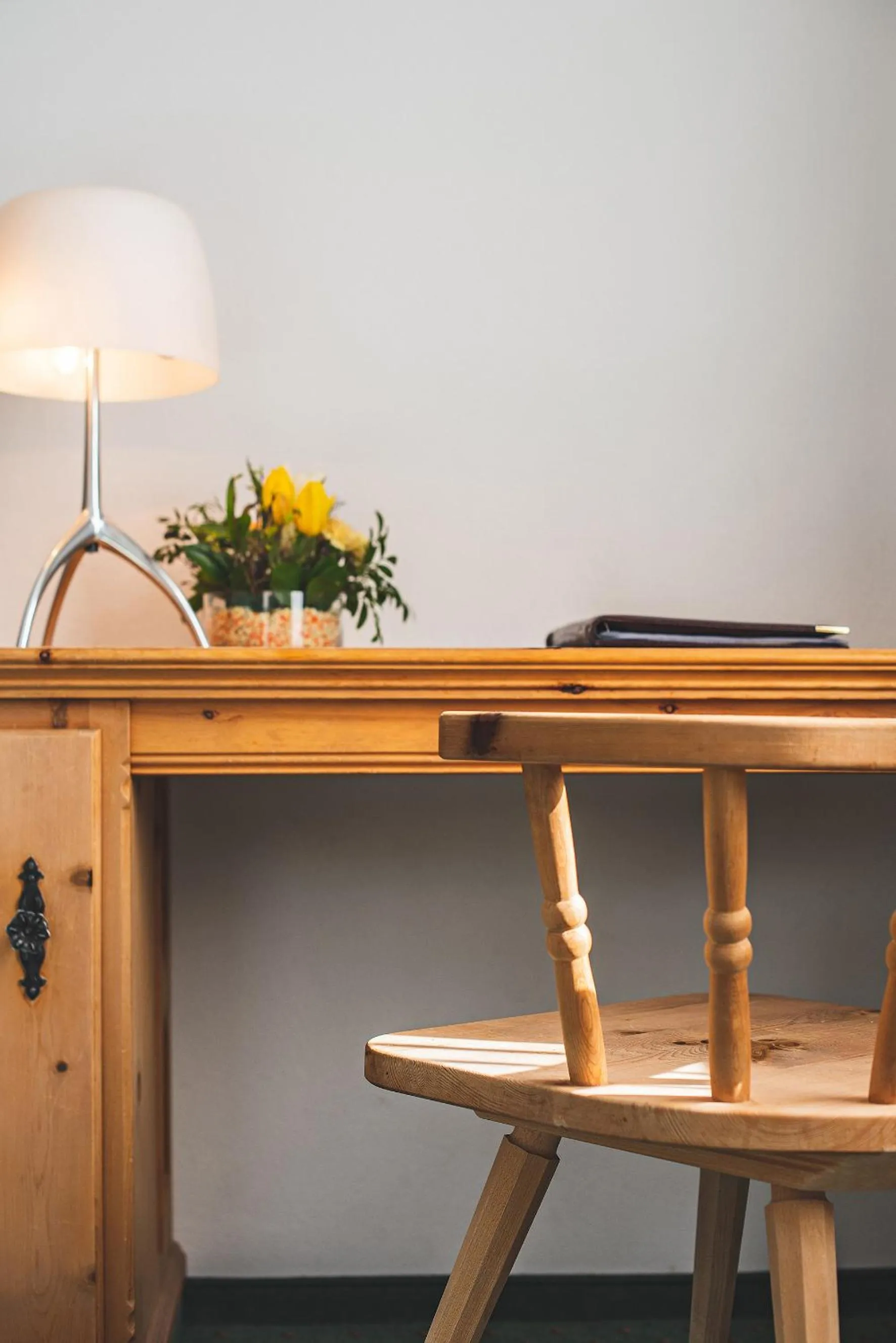 Decorative detail in Hotel Post Sils Maria