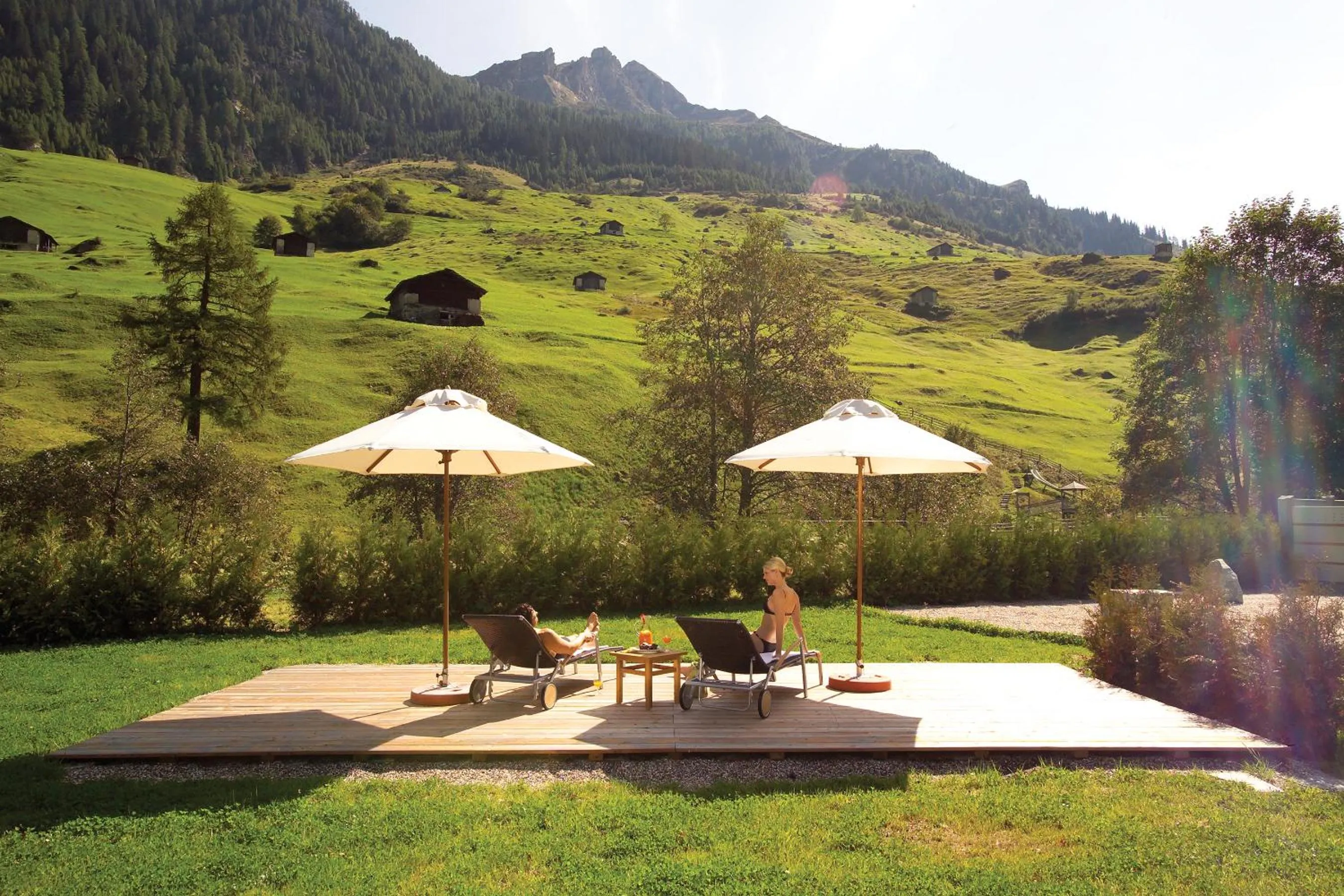 Balcony/Terrace in Hotel Rovanada Wellness & BergNatur