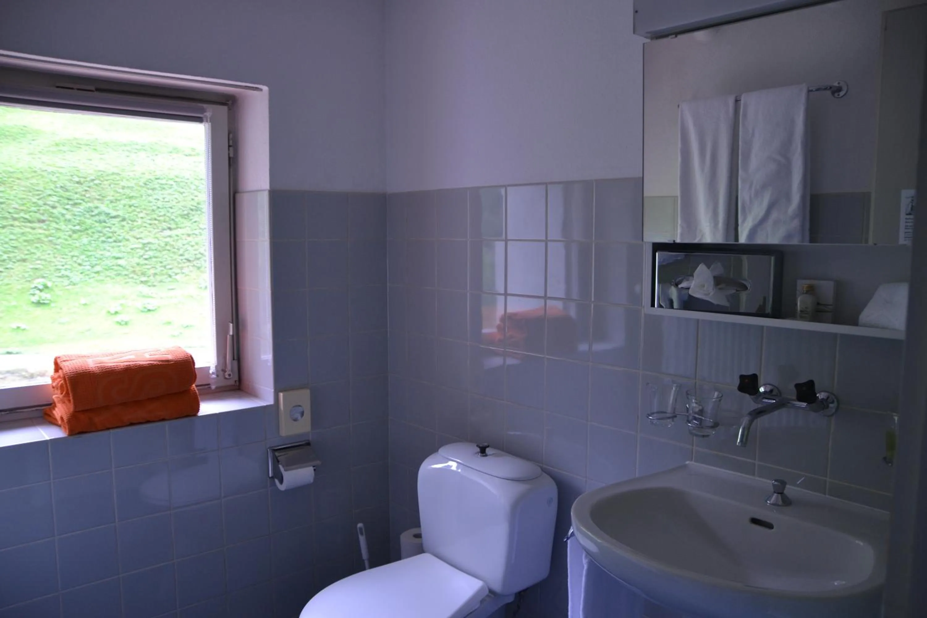 Bathroom in Hotel Rovanada Wellness & BergNatur