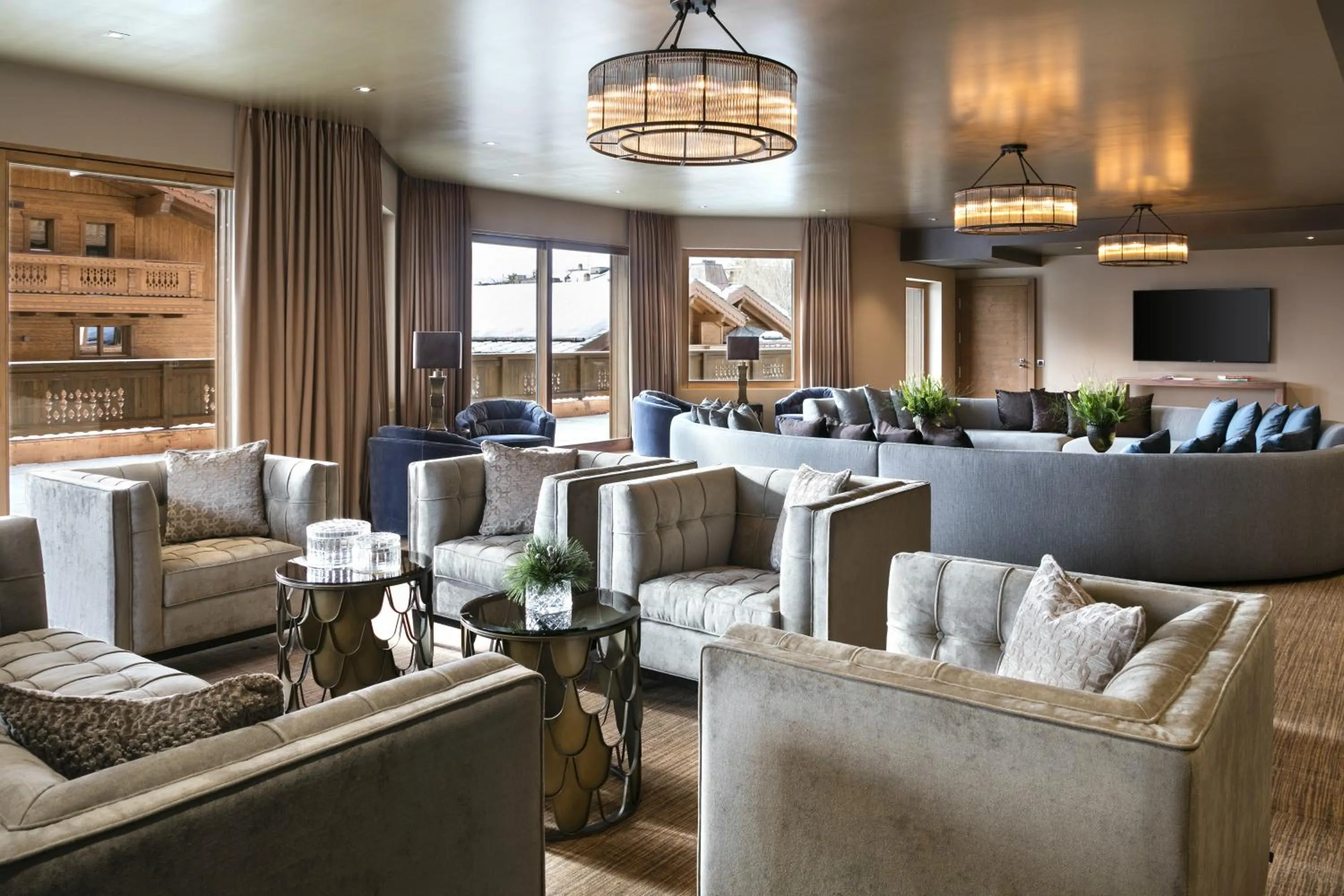 Communal lounge/ TV room in Guarda Golf Hotel & Residences