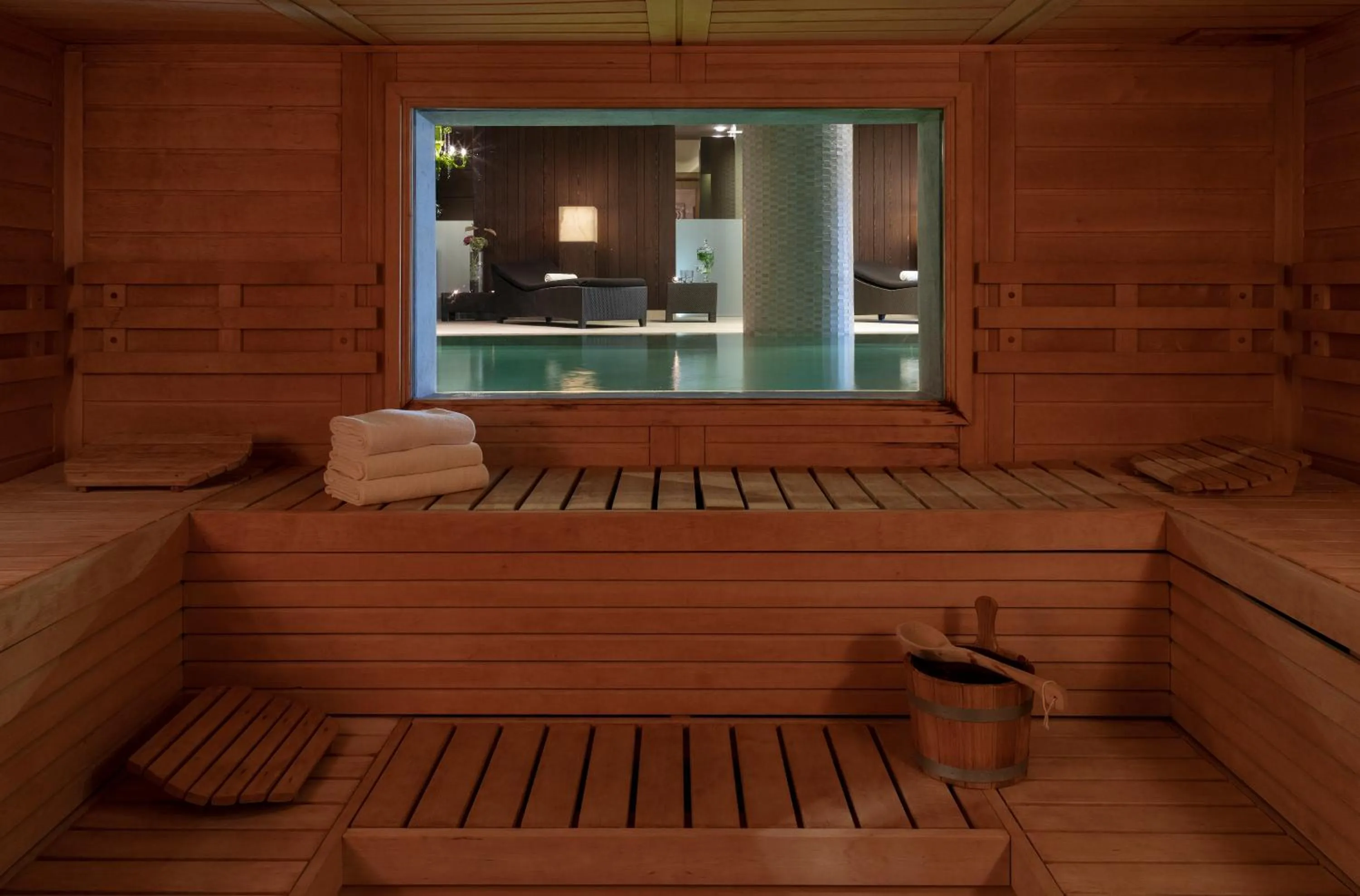 Sauna in Guarda Golf Hotel & Residences