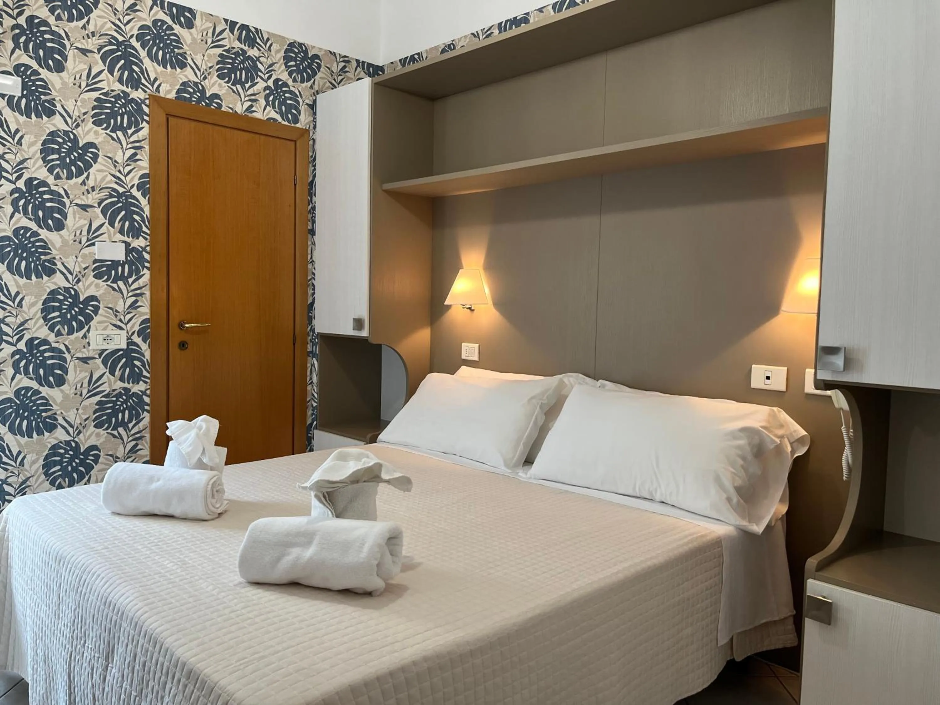 Bedroom, Bed in Hotel Acquario