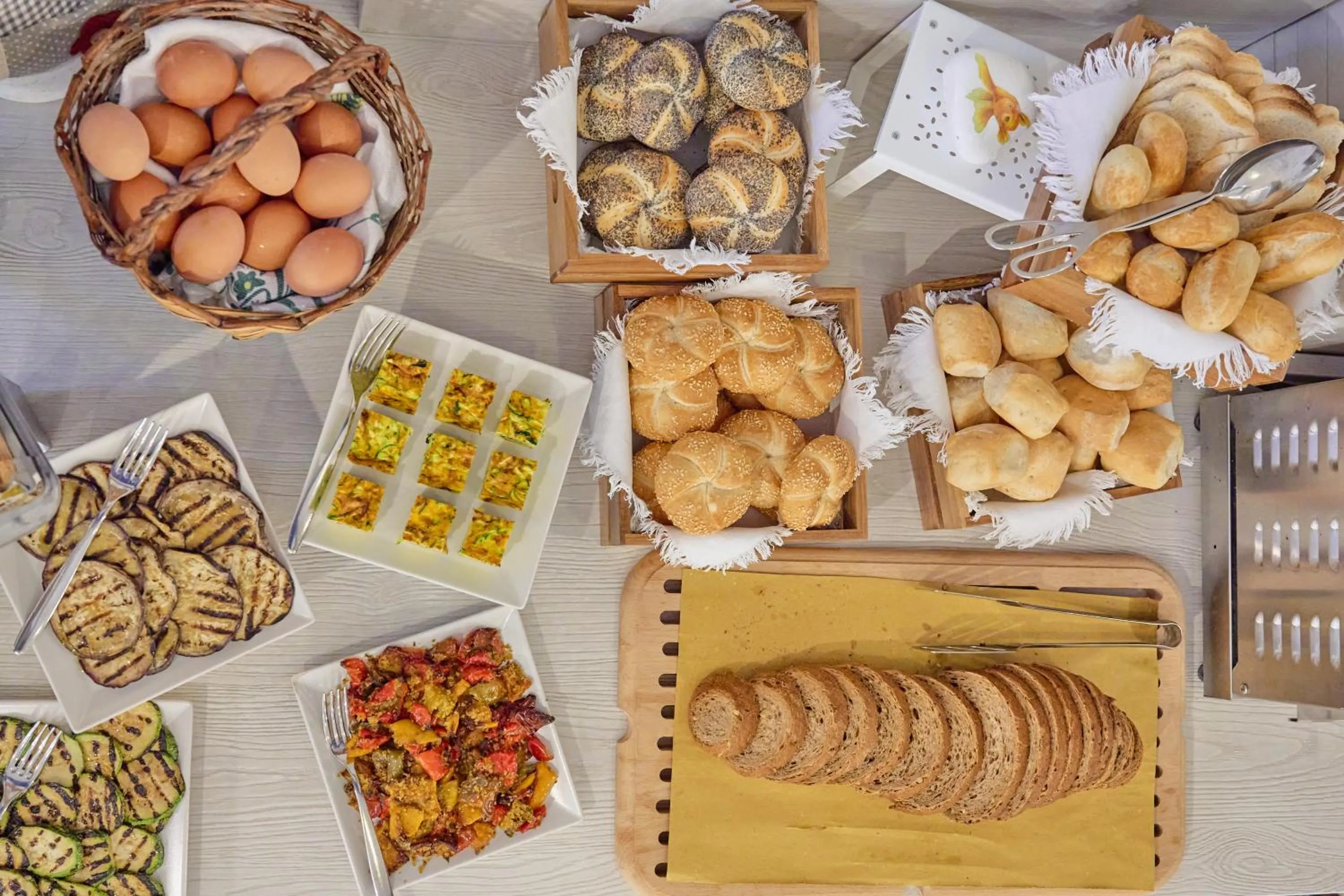 Breakfast in Hotel Acquario