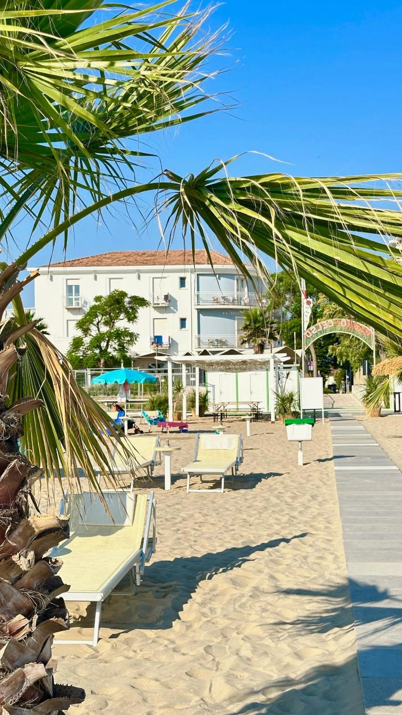 Property building in Hotel Acquario