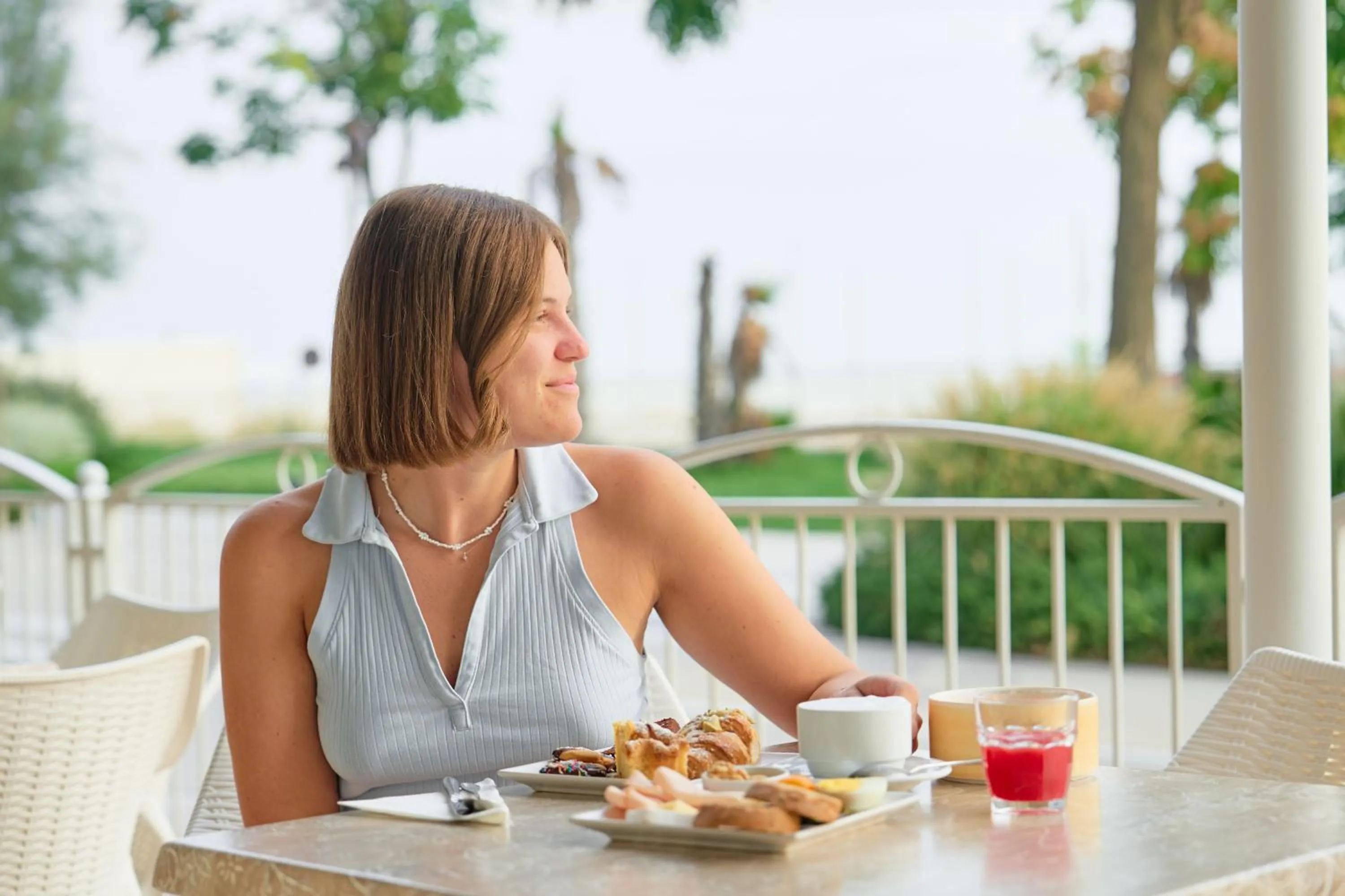 Patio in Hotel Acquario
