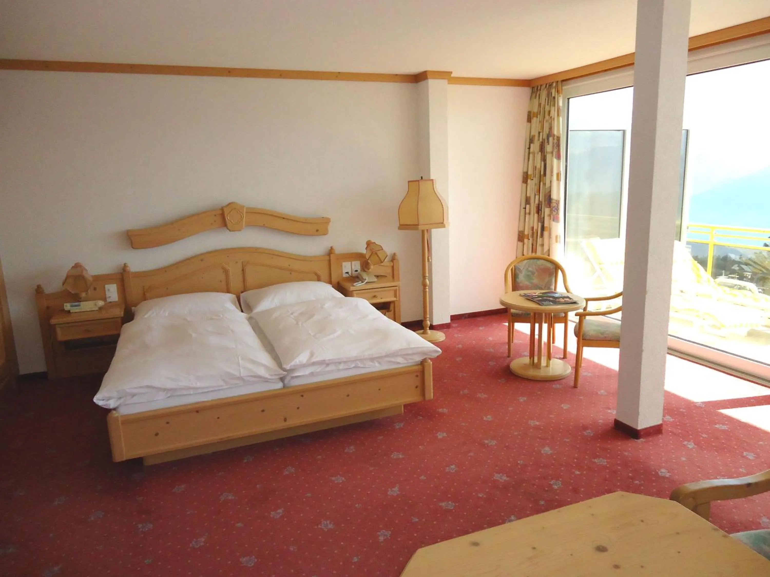 Bed in Grand Hôtel du Parc