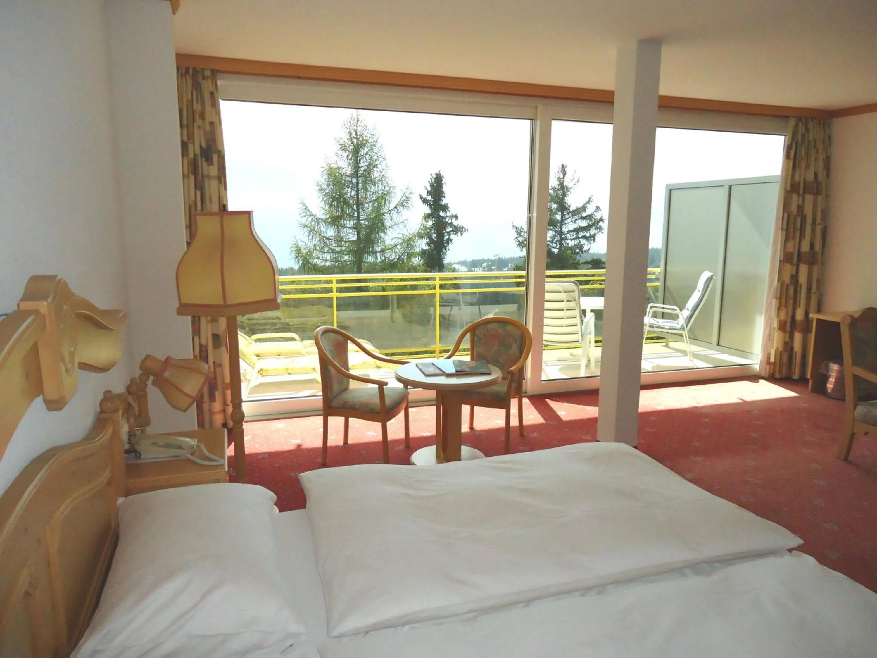 Bed in Grand Hôtel du Parc