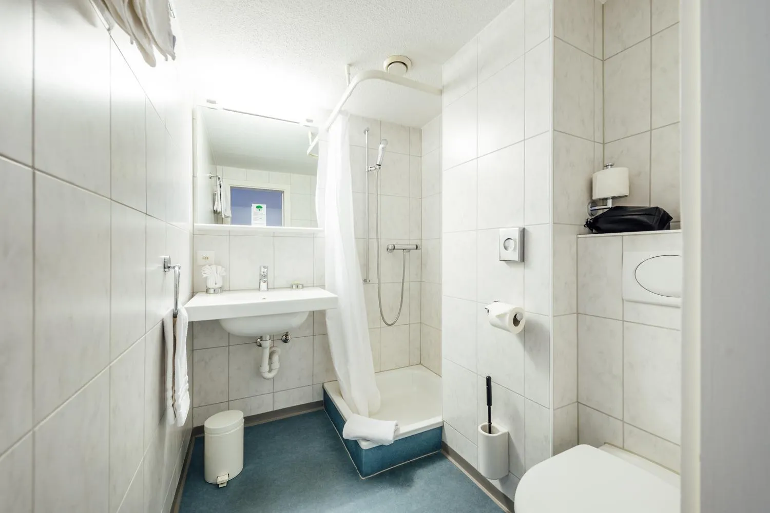 Bathroom in Hotel-Restaurant Bellevue