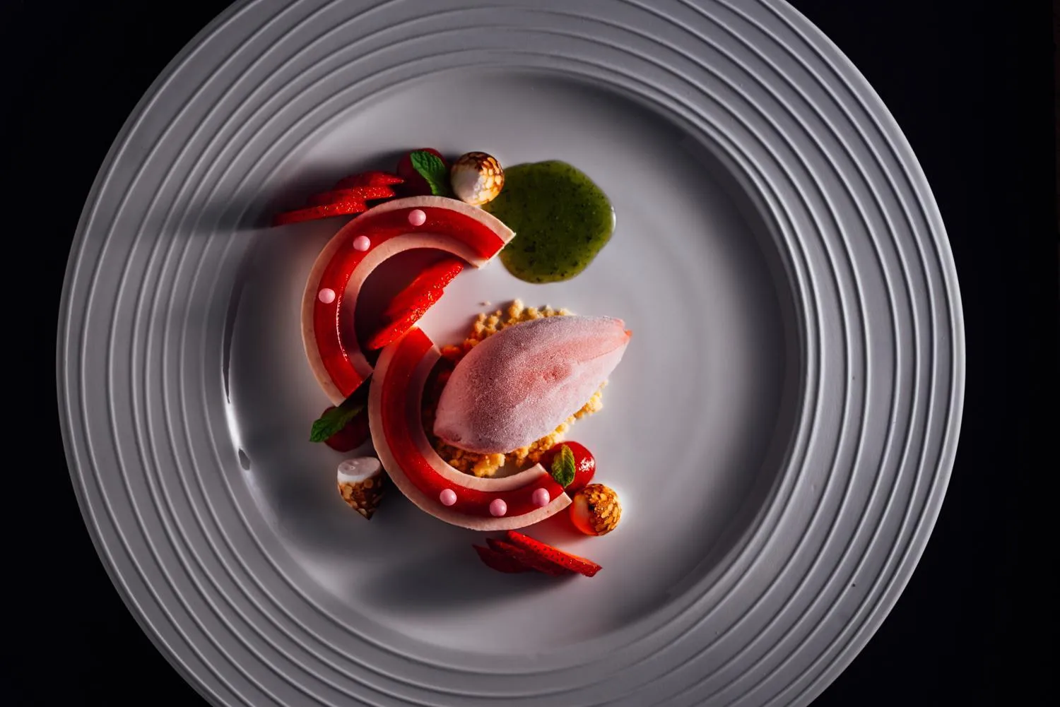 Food in Hotel-Restaurant Bellevue