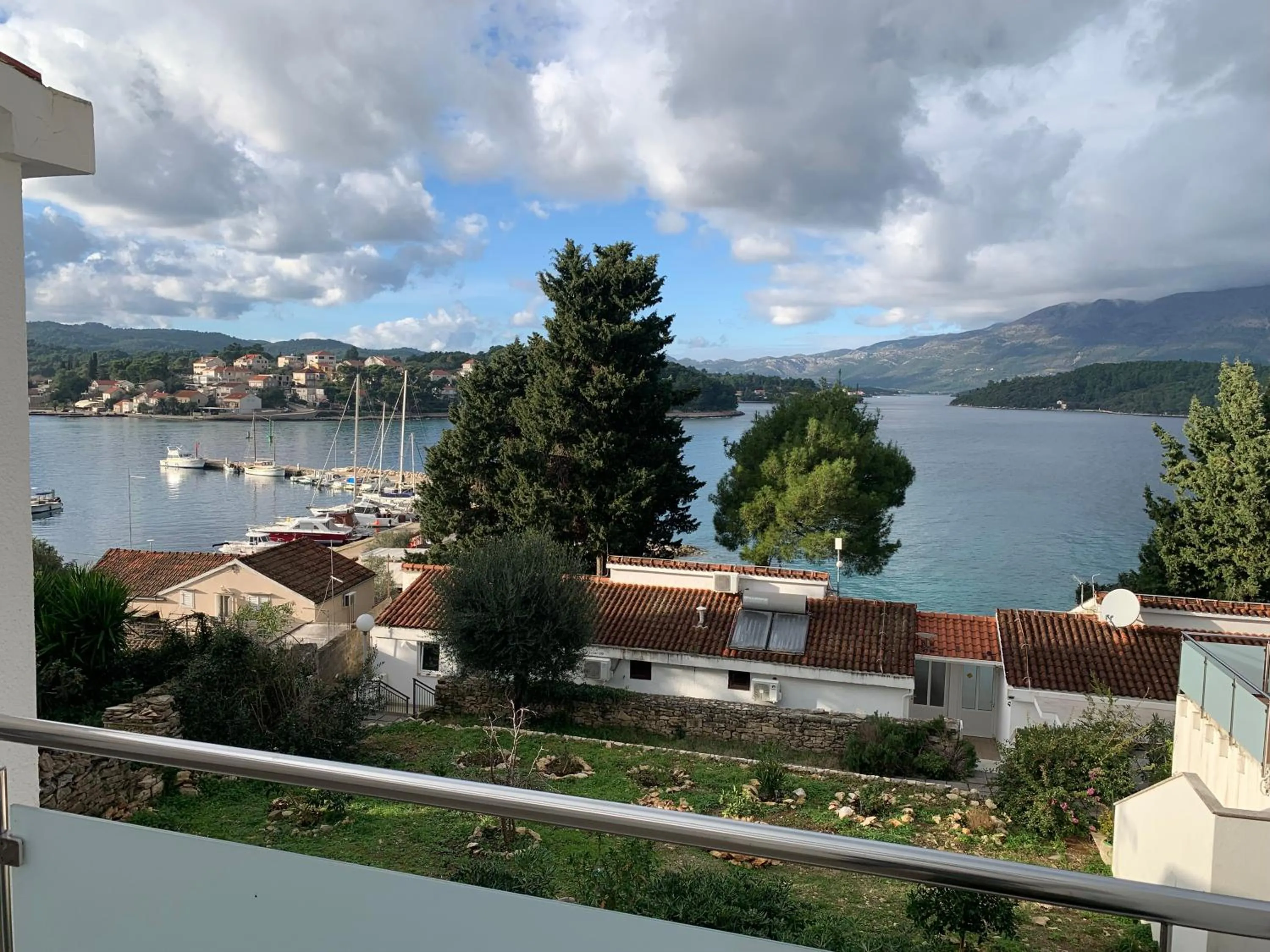 Sea view in Lumbarda Resort Apartments