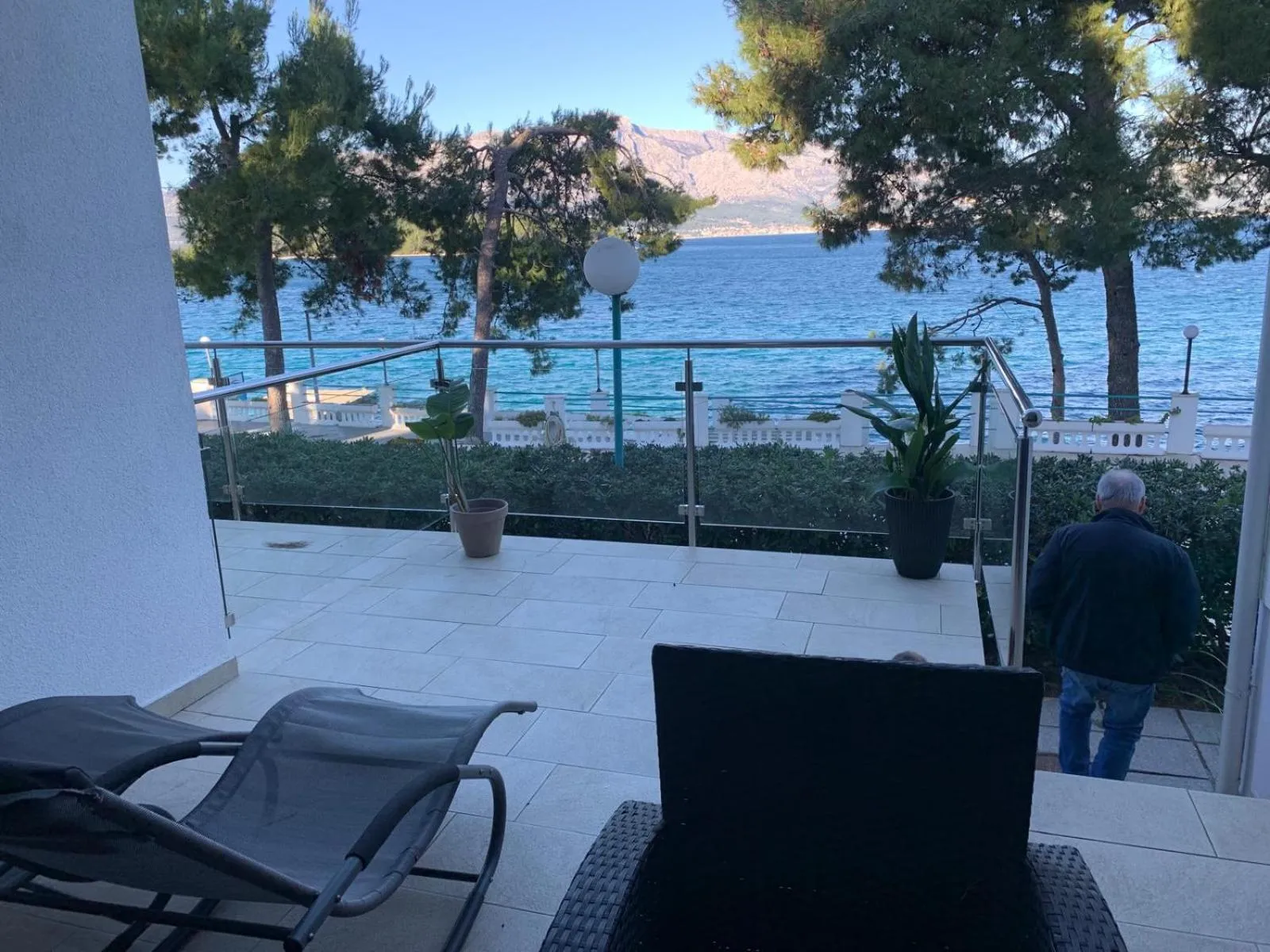 Balcony/Terrace in Lumbarda Resort Apartments