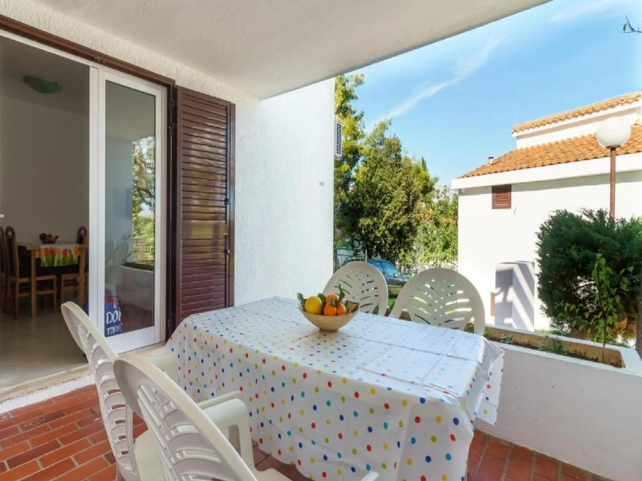 Balcony/Terrace in Lumbarda Resort Apartments