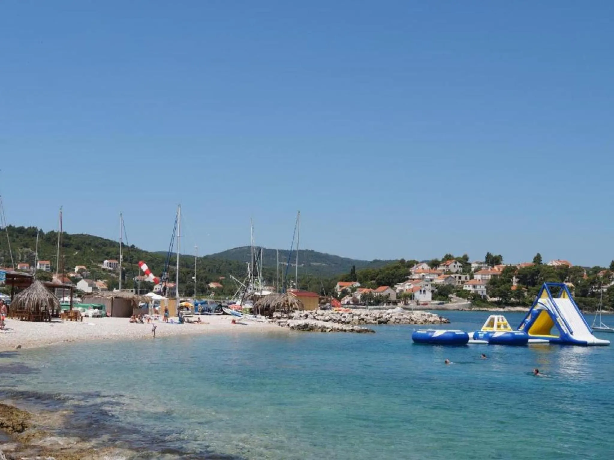 Beach in Lumbarda Resort Apartments