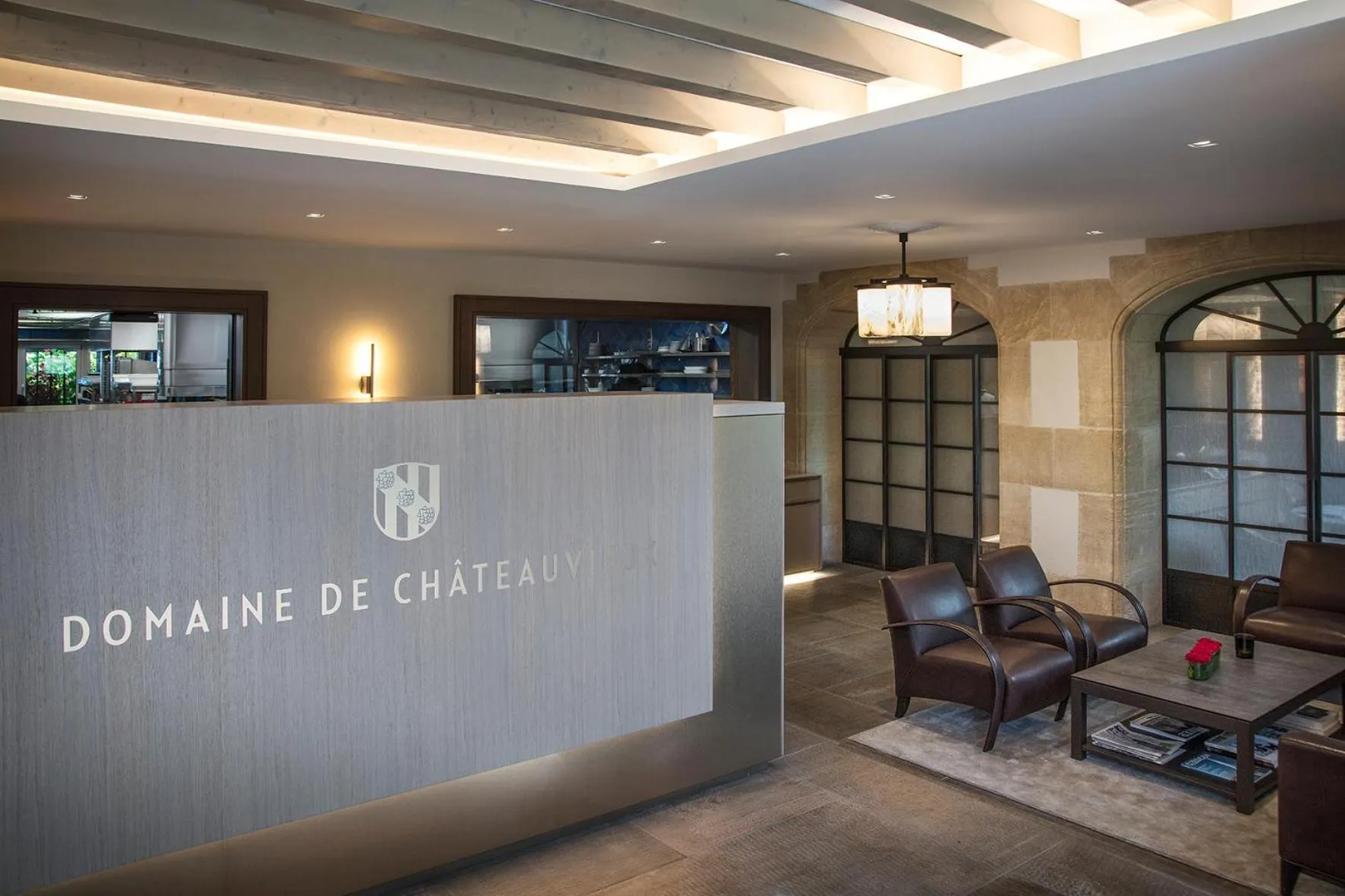 Lobby or reception in Domaine de Châteauvieux