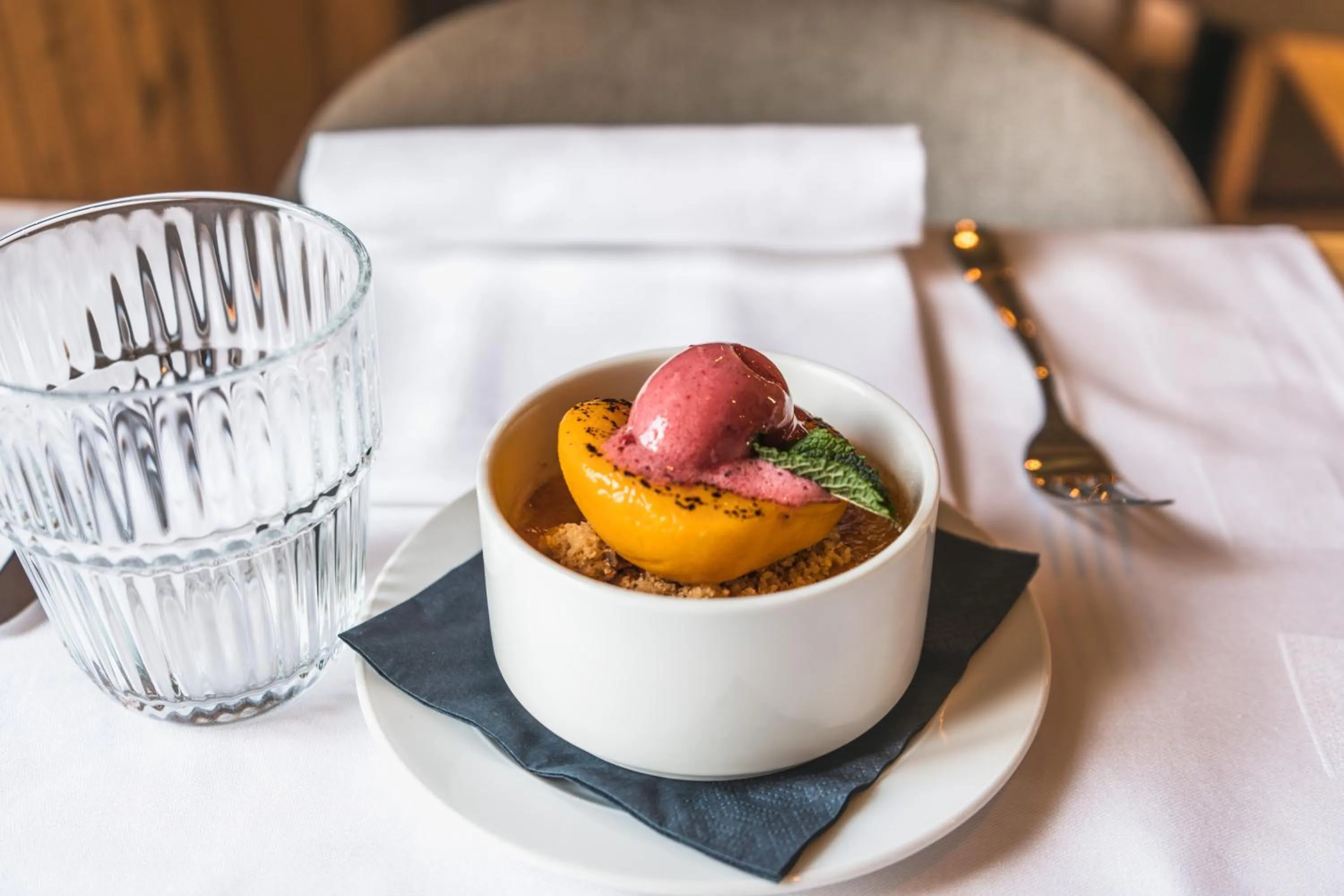 Restaurant/places to eat in Hotel Brocco & Posta