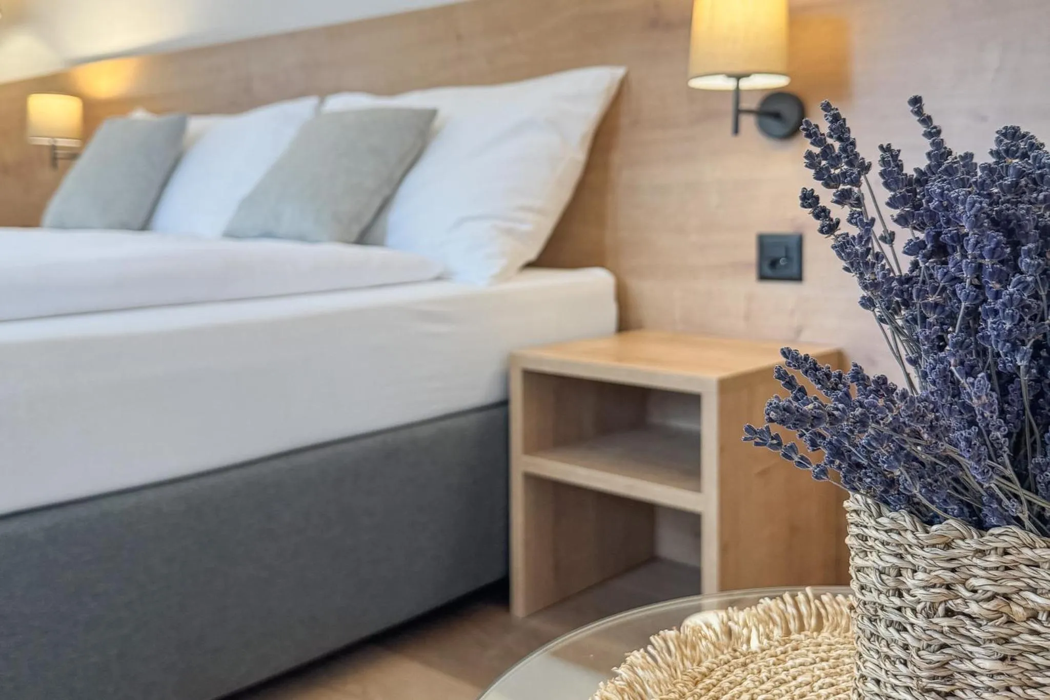 Bed in Hotel Brocco & Posta