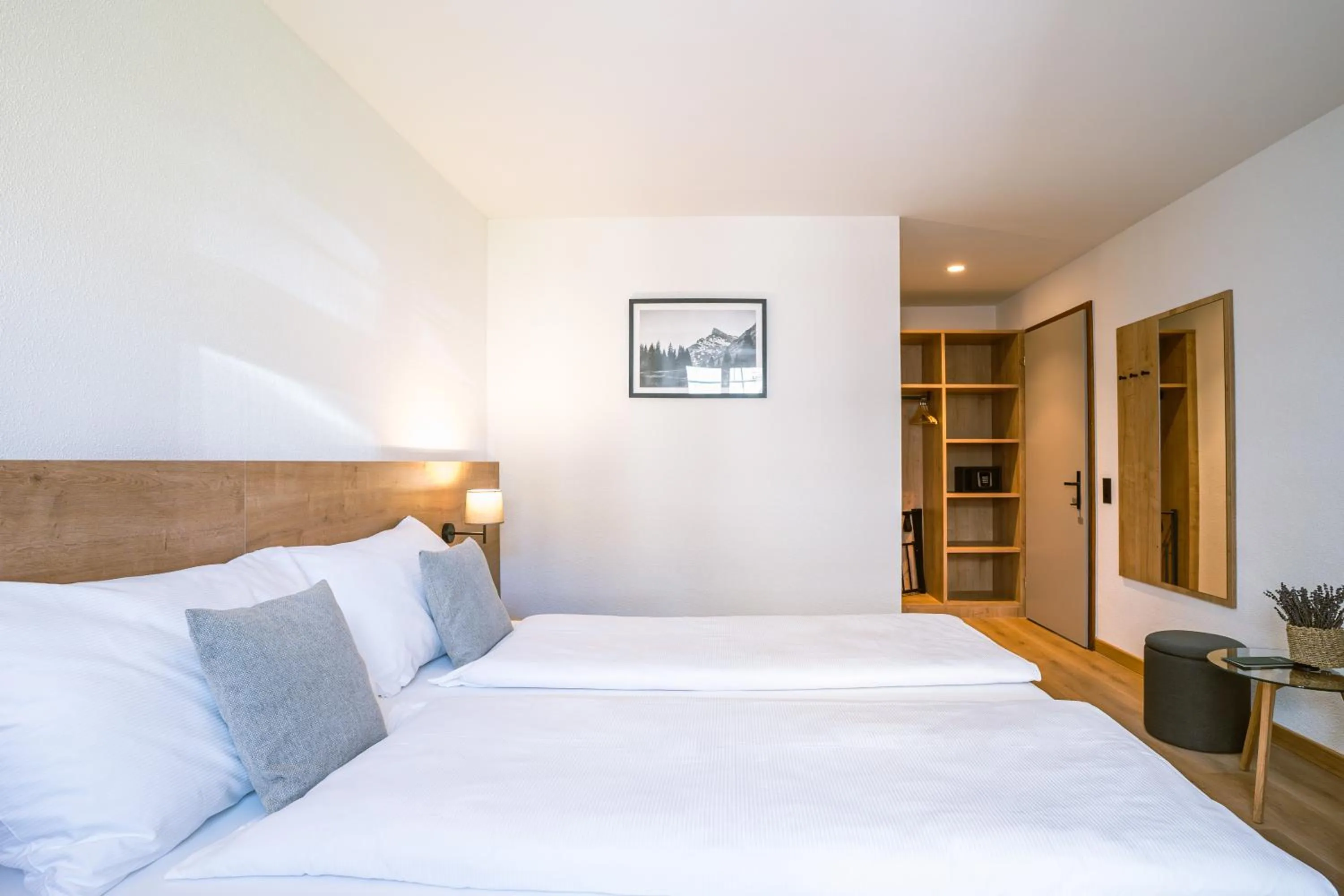 Bed in Hotel Brocco & Posta