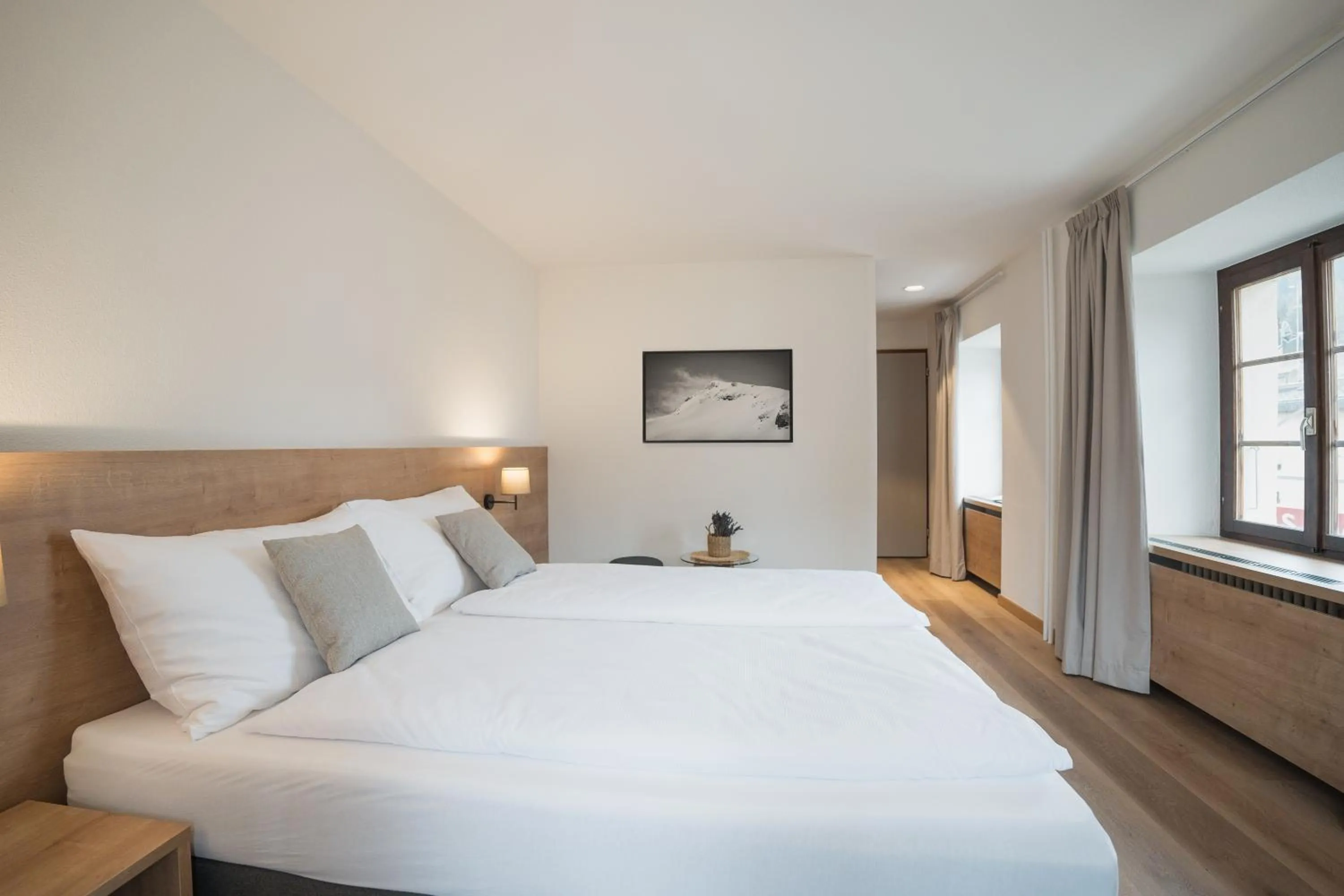 Bed in Hotel Brocco & Posta