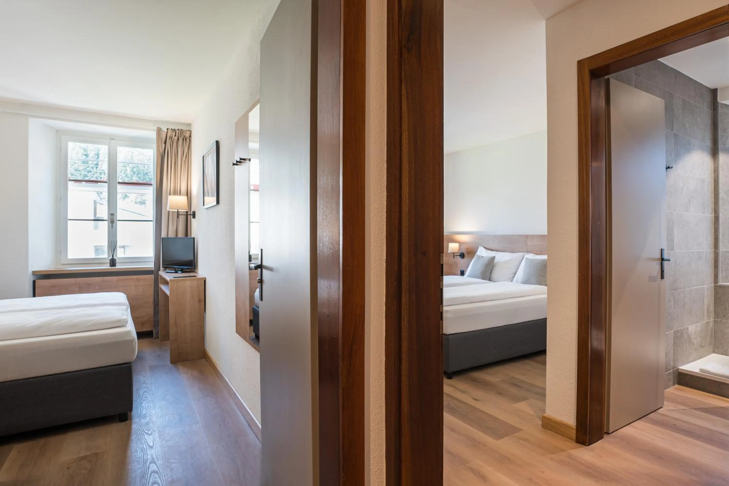 Photo of the whole room, Bed in Hotel Brocco & Posta