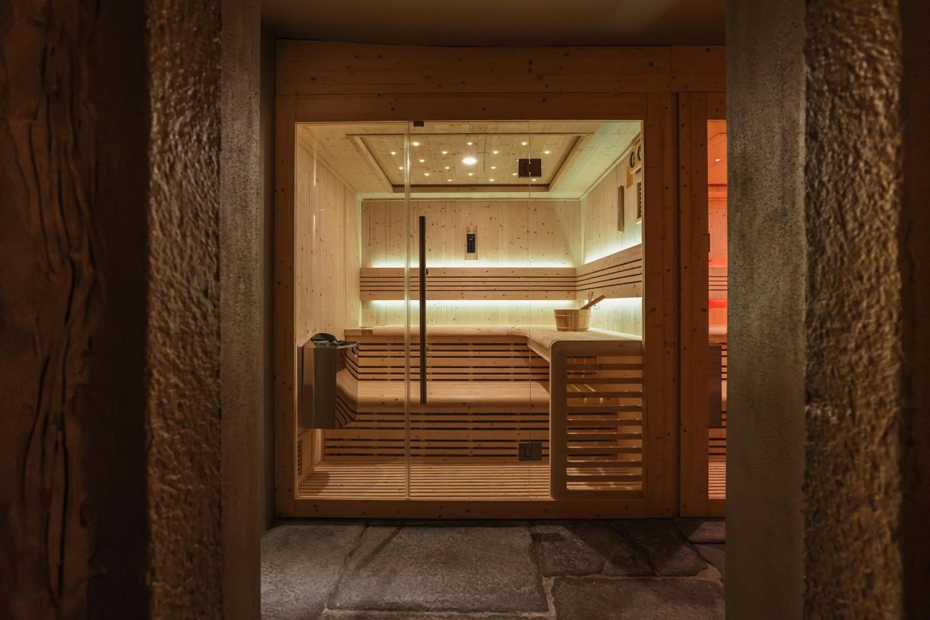 Sauna in Hotel Brocco & Posta