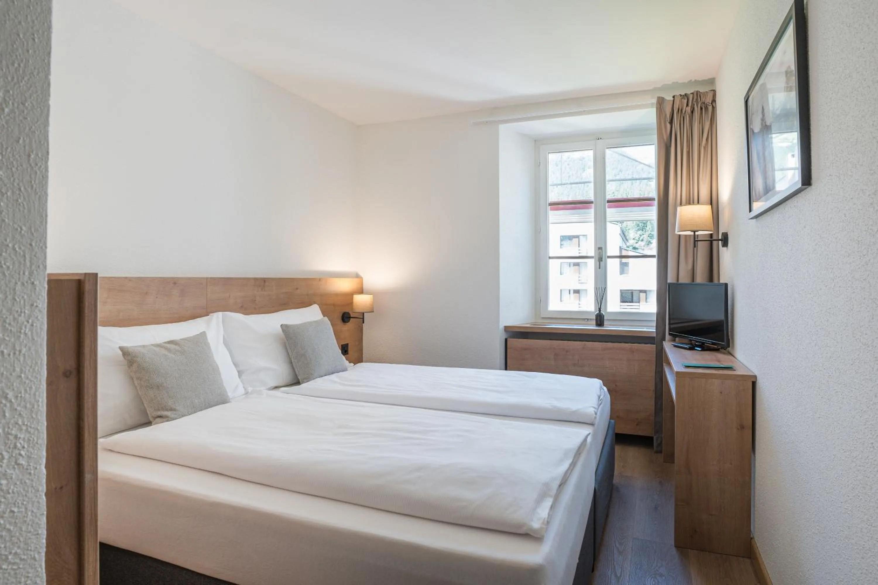 Bed in Hotel Brocco & Posta