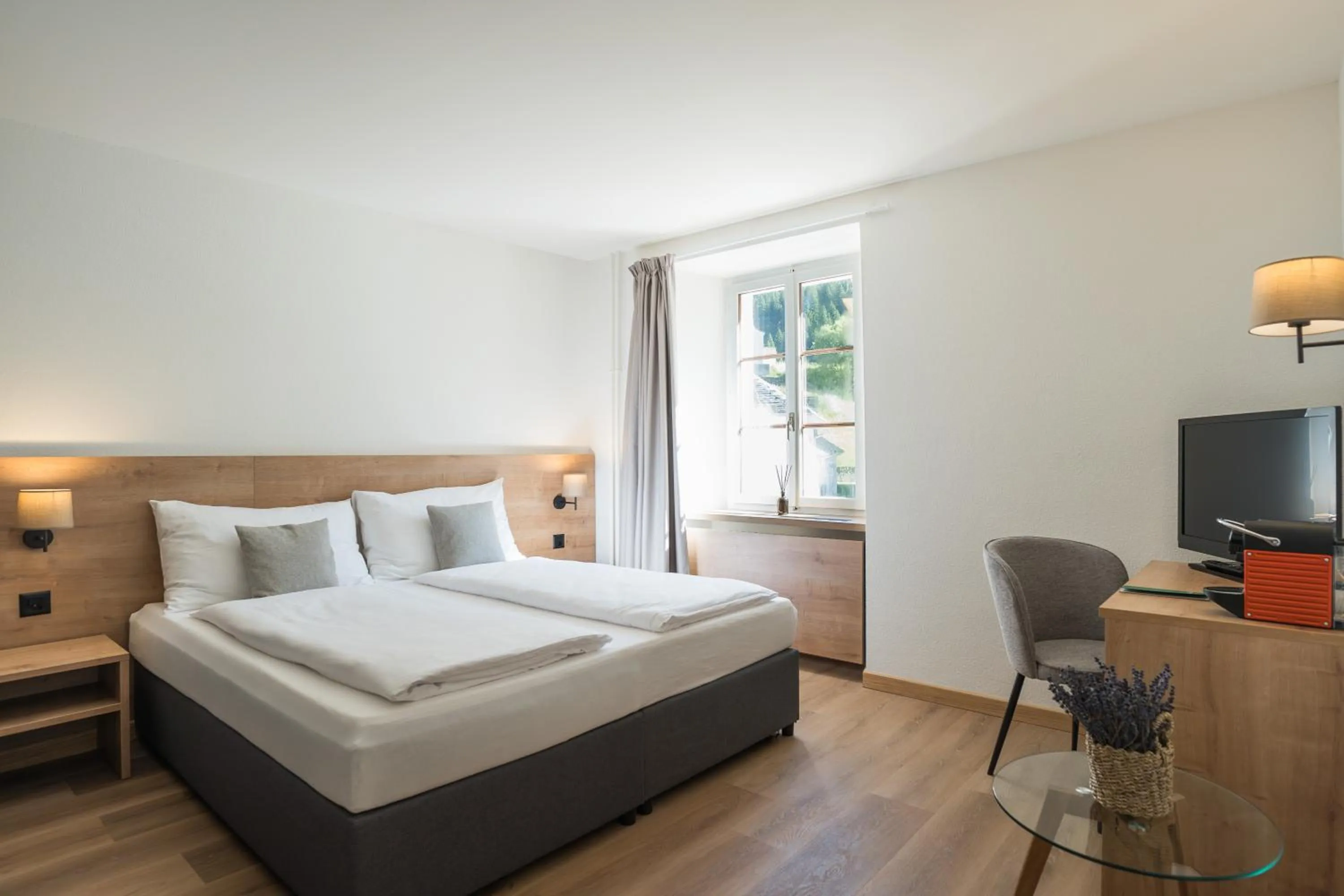 Bed in Hotel Brocco & Posta