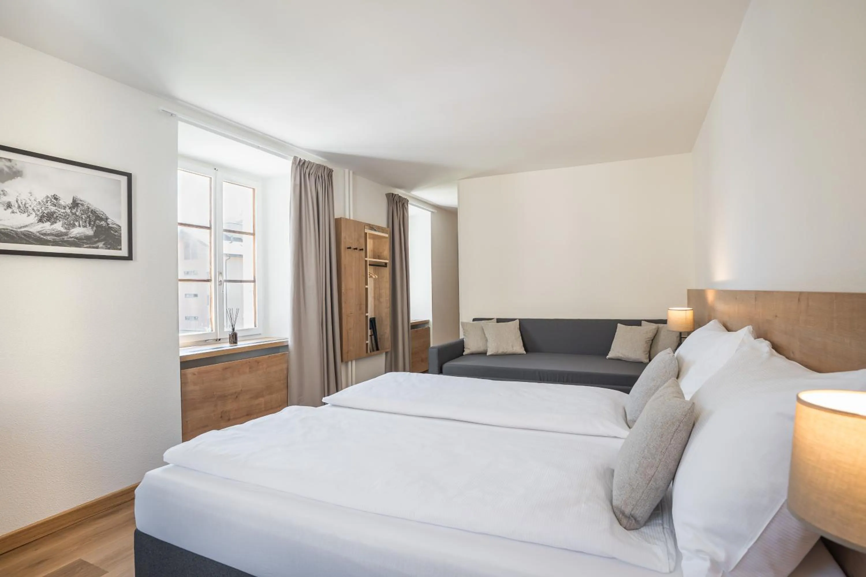 Bed in Hotel Brocco & Posta