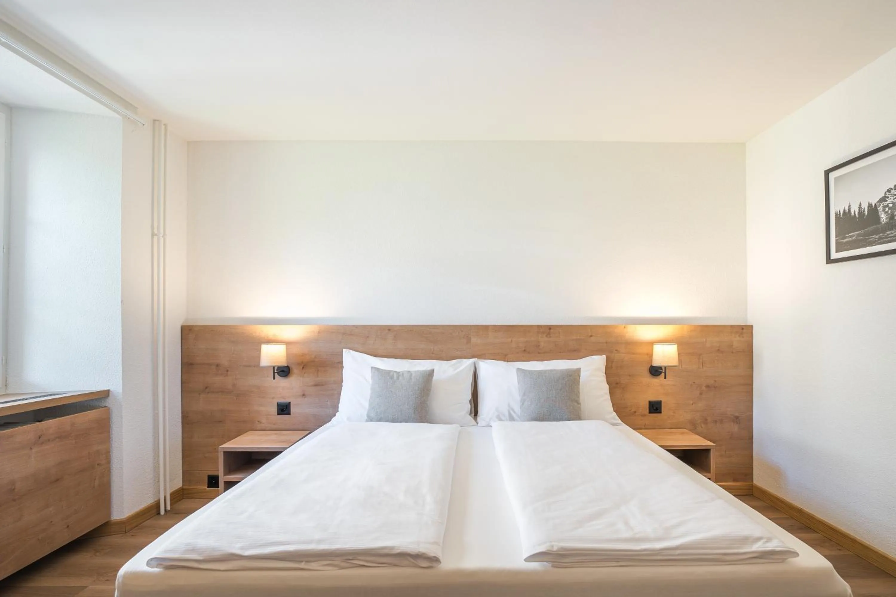 Bed in Hotel Brocco & Posta