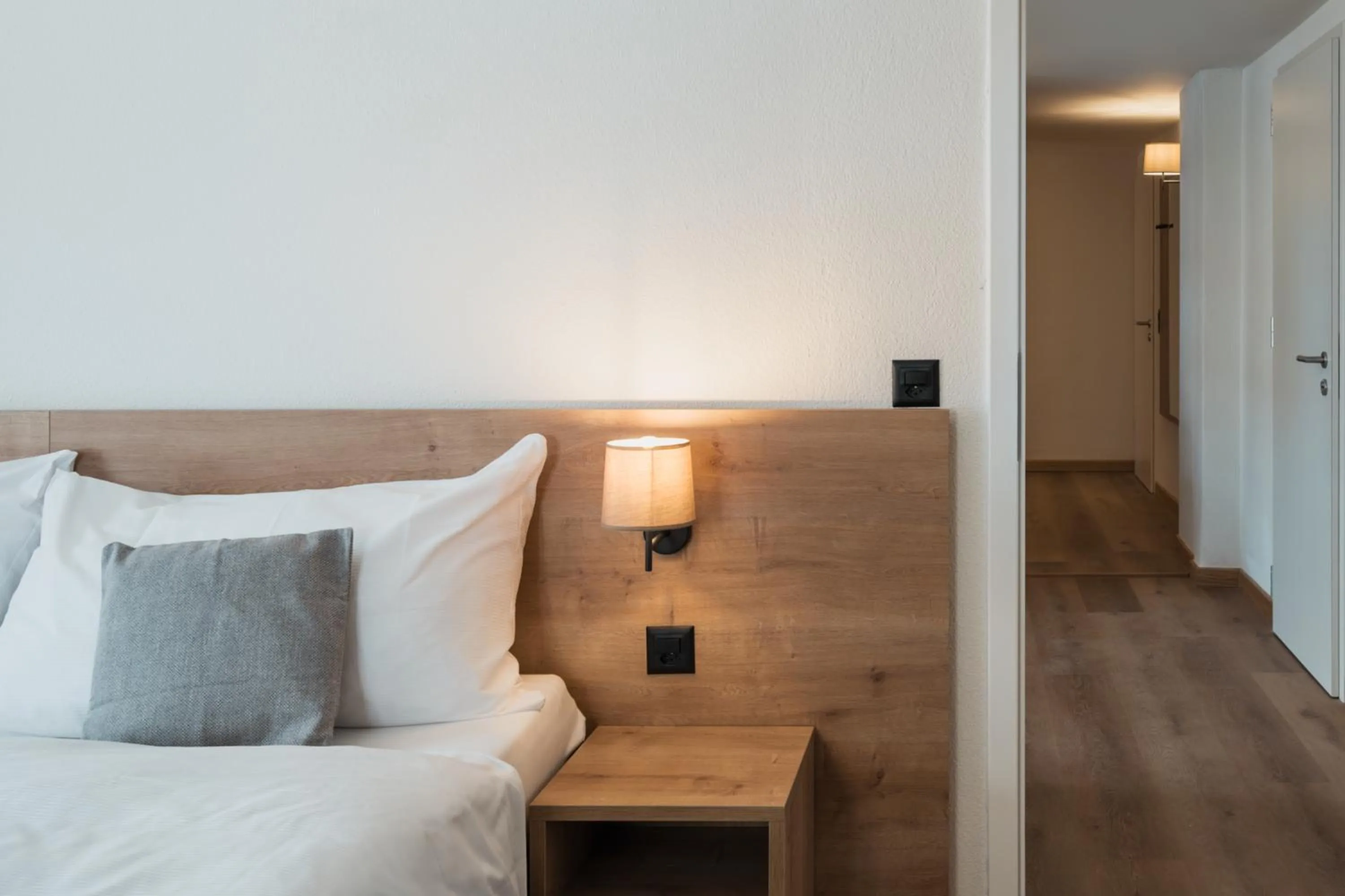 Bed in Hotel Brocco & Posta